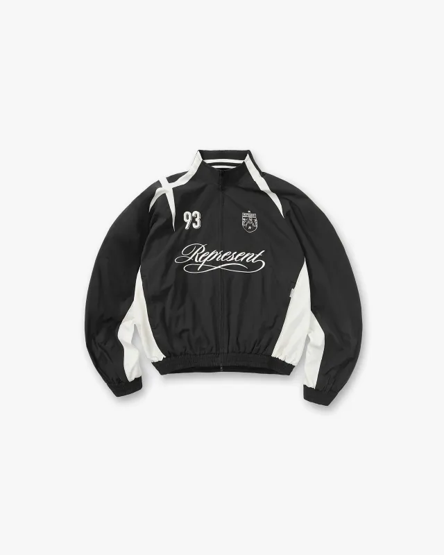 Track Star Jacket - Jet Black made by Represent