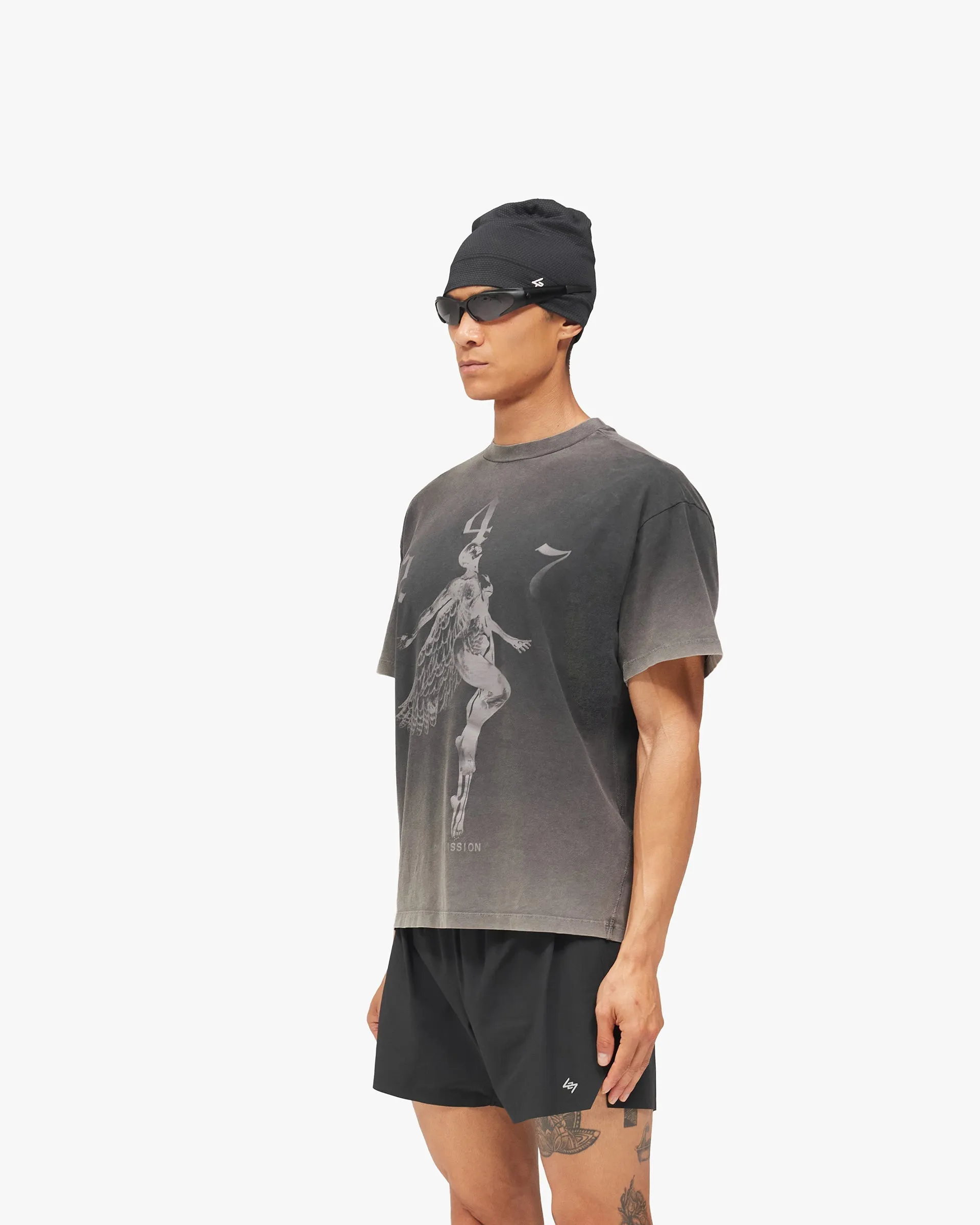 247 Fallen Angel Graphic T-Shirt - Vintage Black sold by Represent product image thumbnail 2