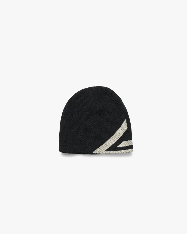 247 Waffle Beanie - Jet Black made by Represent
