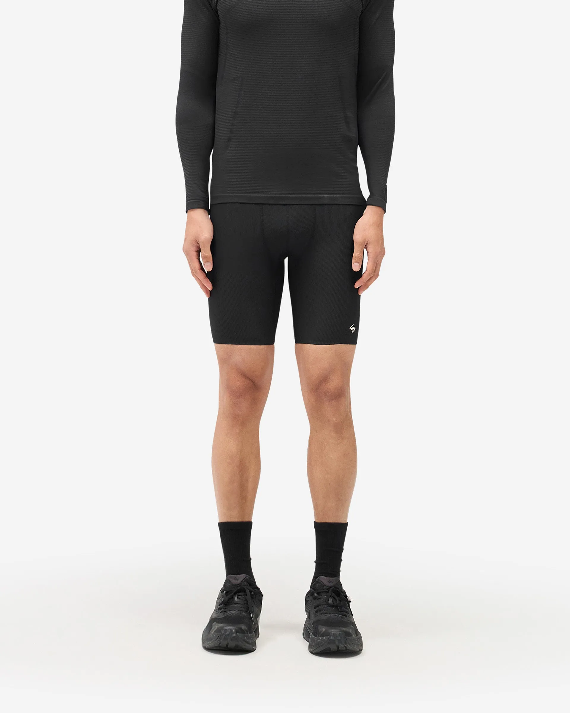 247 Ribbed Half Tight - Jet Black sold by Represent product image thumbnail 3