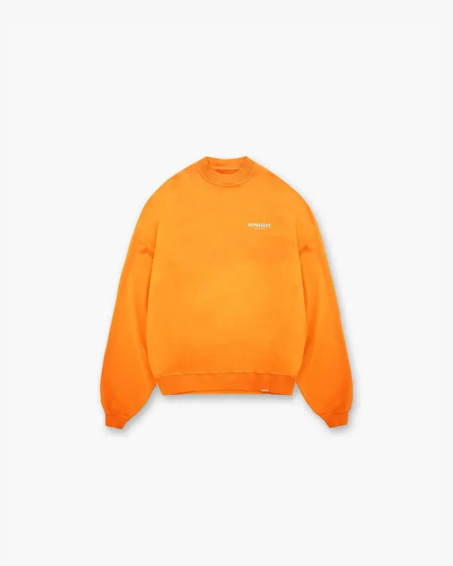 Represent Owners Club Sweater - Neon sold by Represent