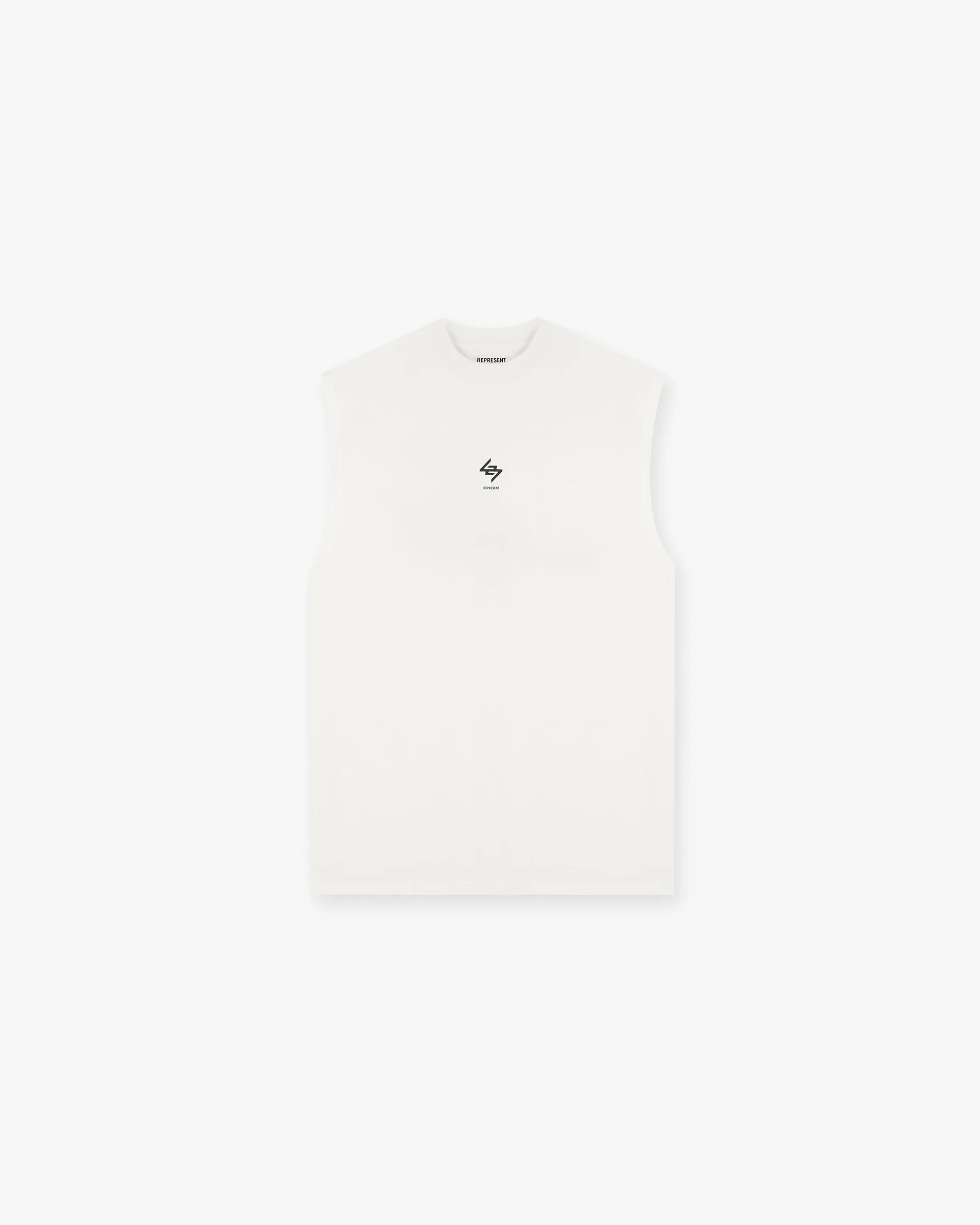 247 Oversized Tank - Flat White sold by Represent