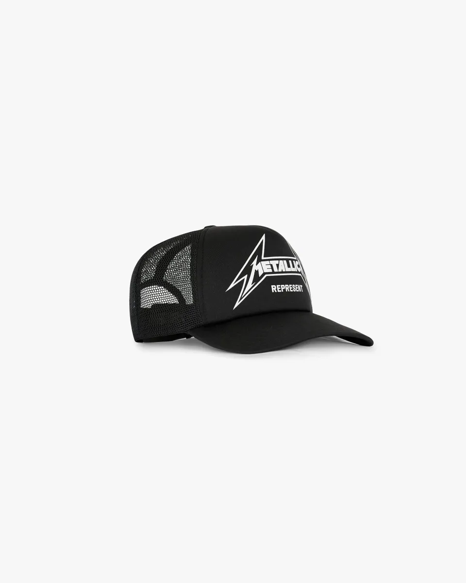 Represent X Metallica Cap - Black sold by Represent