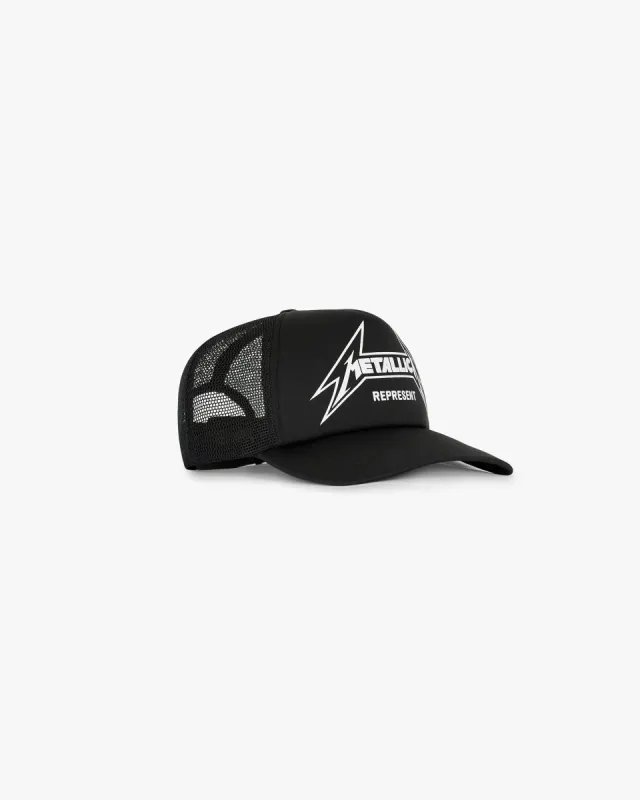 Represent X Metallica Cap - Black sold by Represent