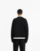 Initial Boxy Sweater - Black sold by Represent