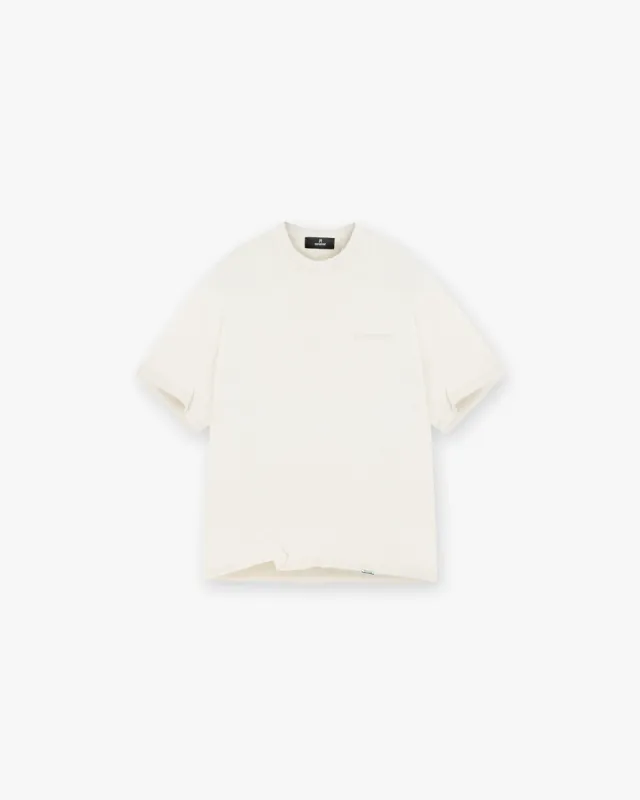 Slub T-Shirt - Flat White sold by Represent