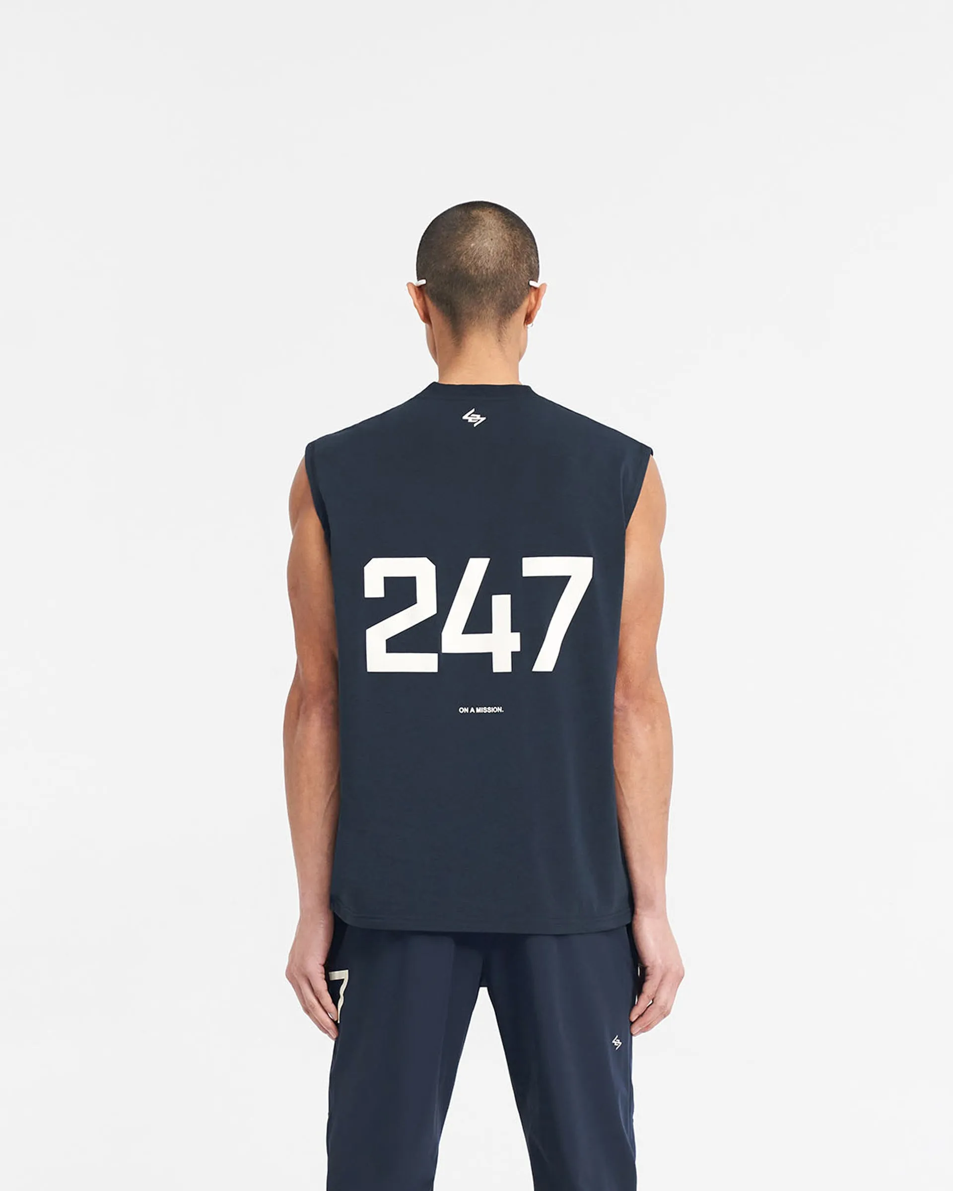 247 Oversized Tank - Navy sold by Represent product image thumbnail 4