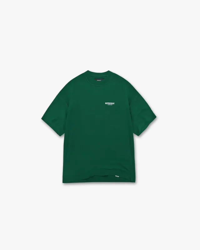 Represent Owners Club T-Shirt - Racing Green sold by Represent
