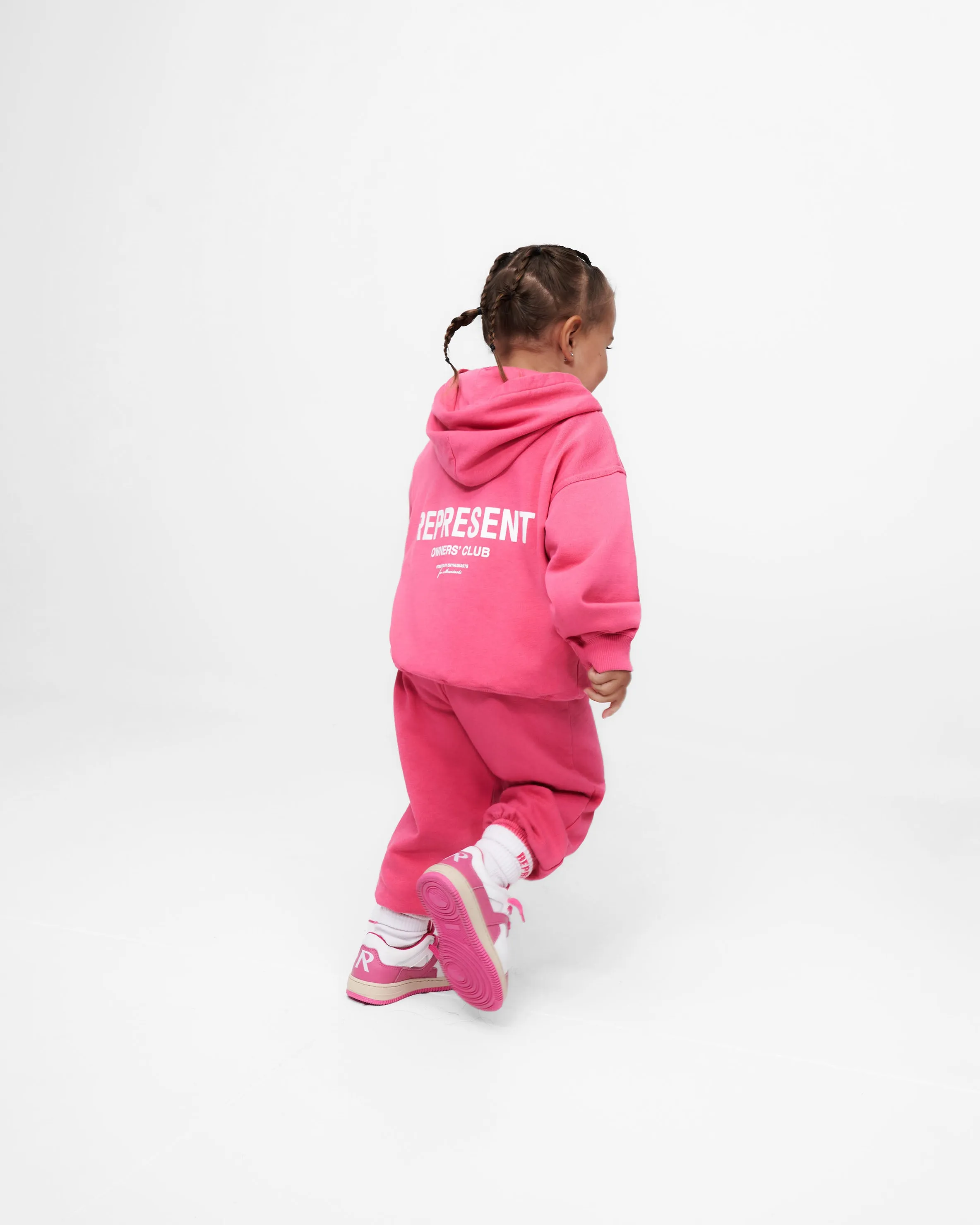 Represent Mini Owners Club Hoodie - Bubblegum Pink sold by Represent product image thumbnail 4