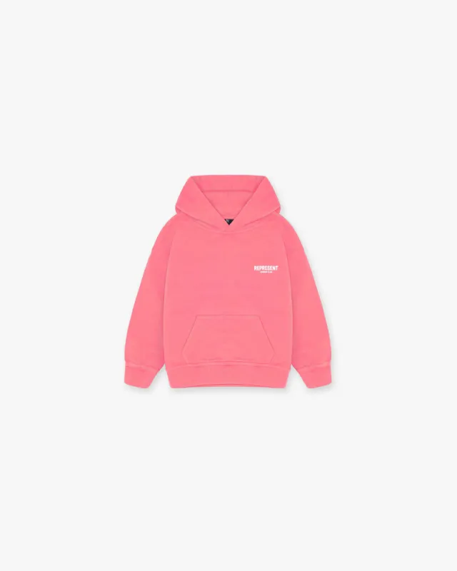 Represent Mini Owners Club Hoodie - Bubblegum Pink sold by Represent