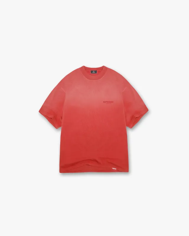 Represent Owners Club T-Shirt - Barbados Cherry sold by Represent