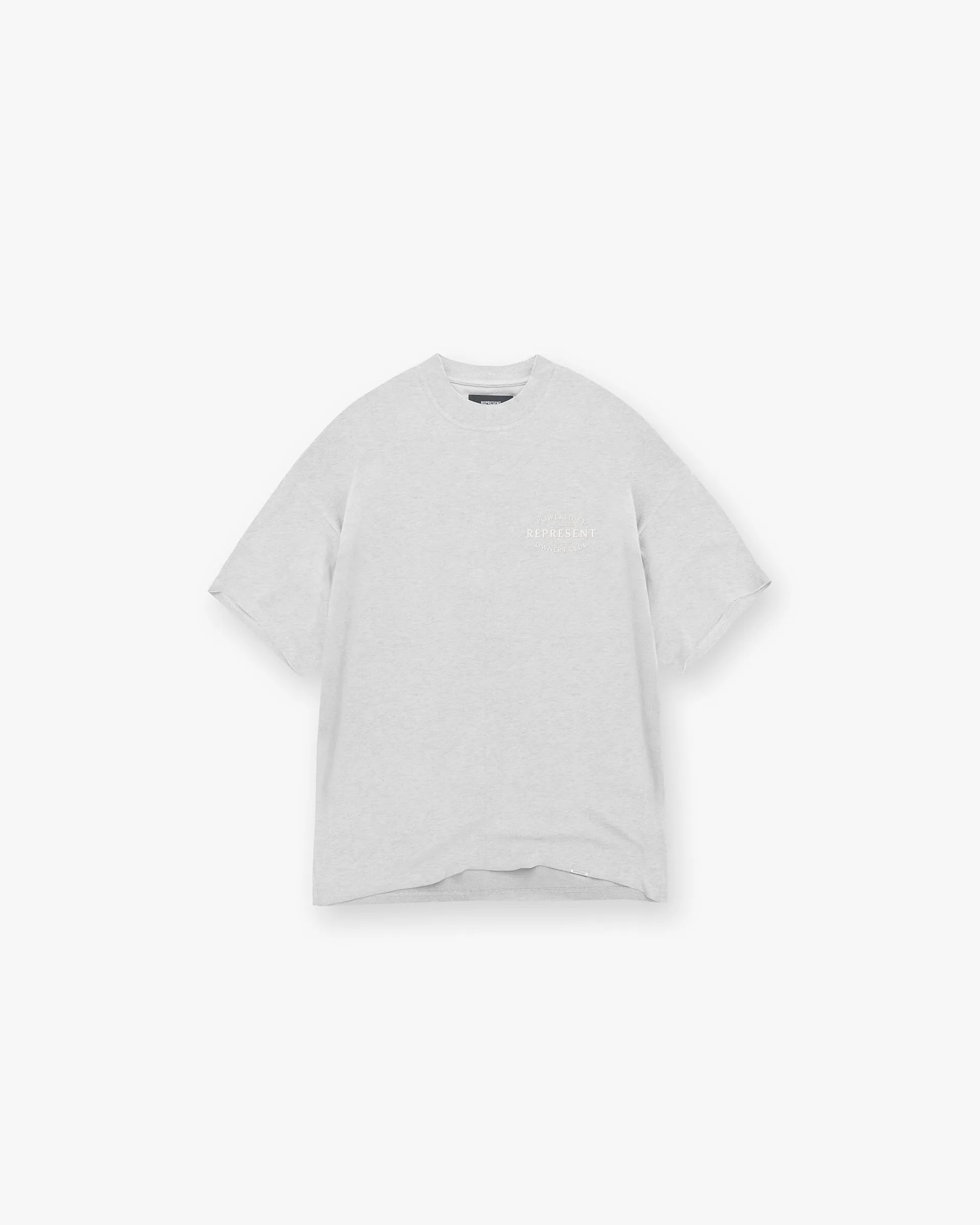 Represent Owners Club Stamp T-Shirt - Ash Grey sold by Represent