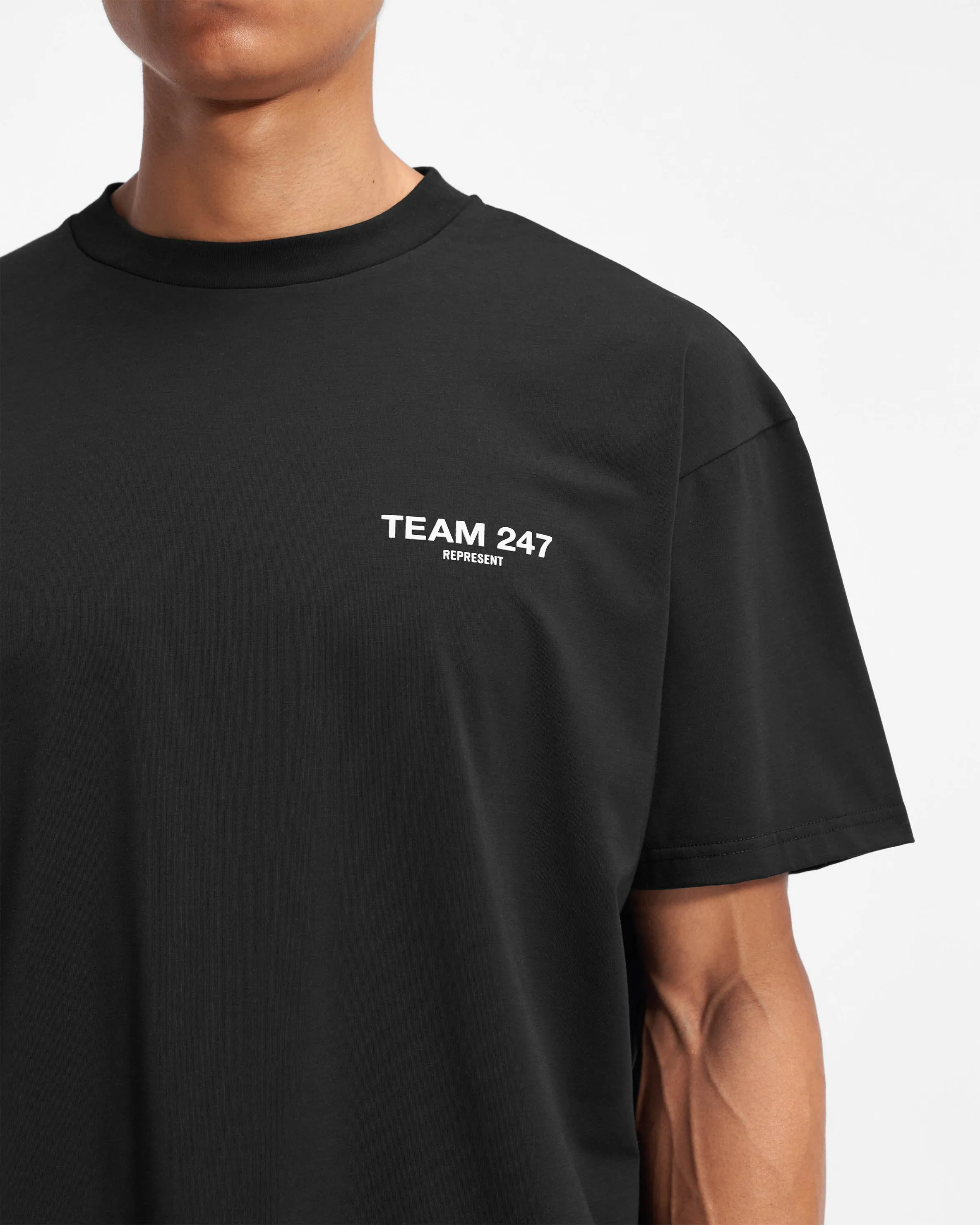 Team 247 Oversized T-Shirt - Black sold by Represent product image thumbnail 5
