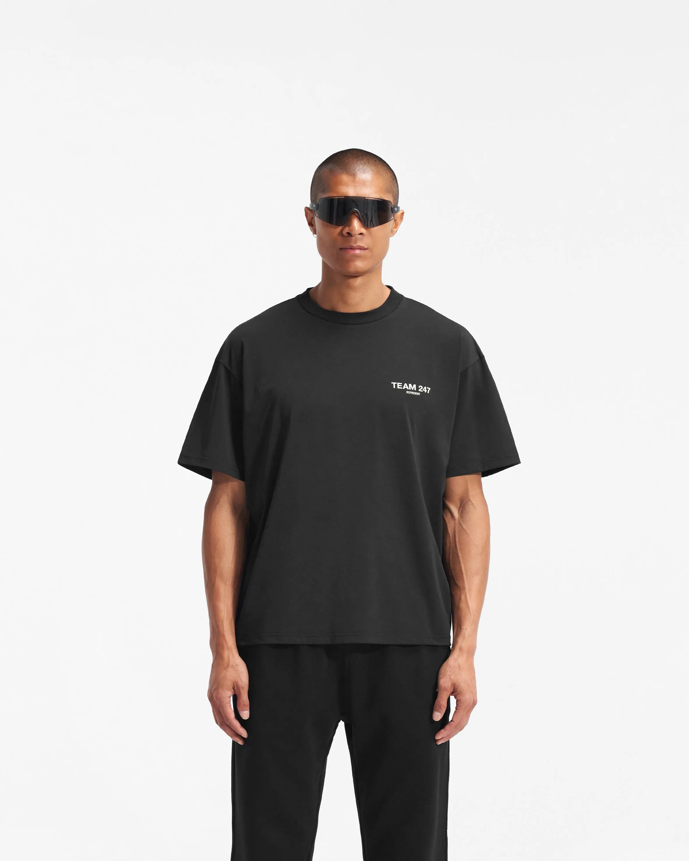 Team 247 Oversized T-Shirt - Black sold by Represent product image thumbnail 3