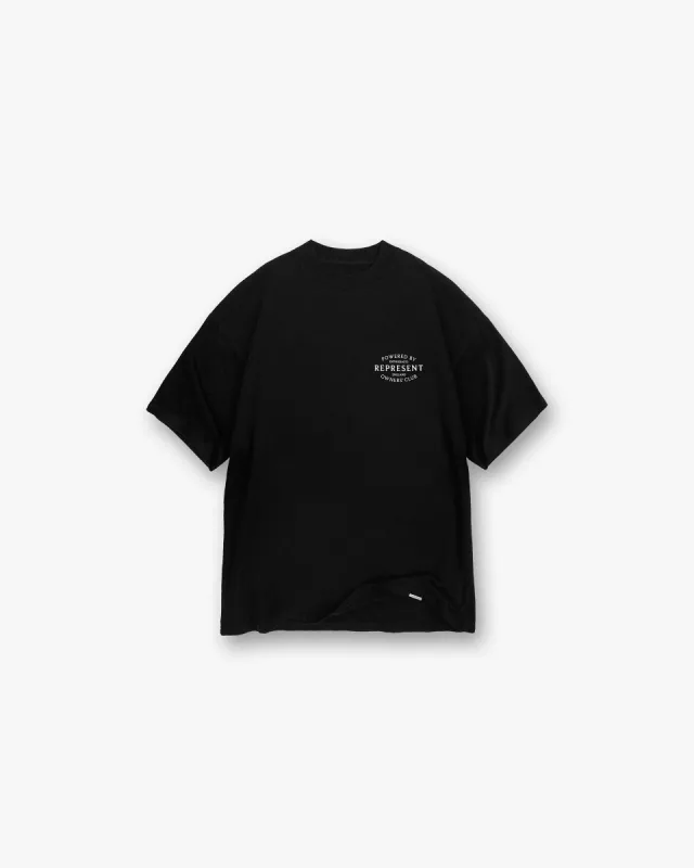 Represent Owners Club Stamp T-Shirt - Jet Black sold by Represent