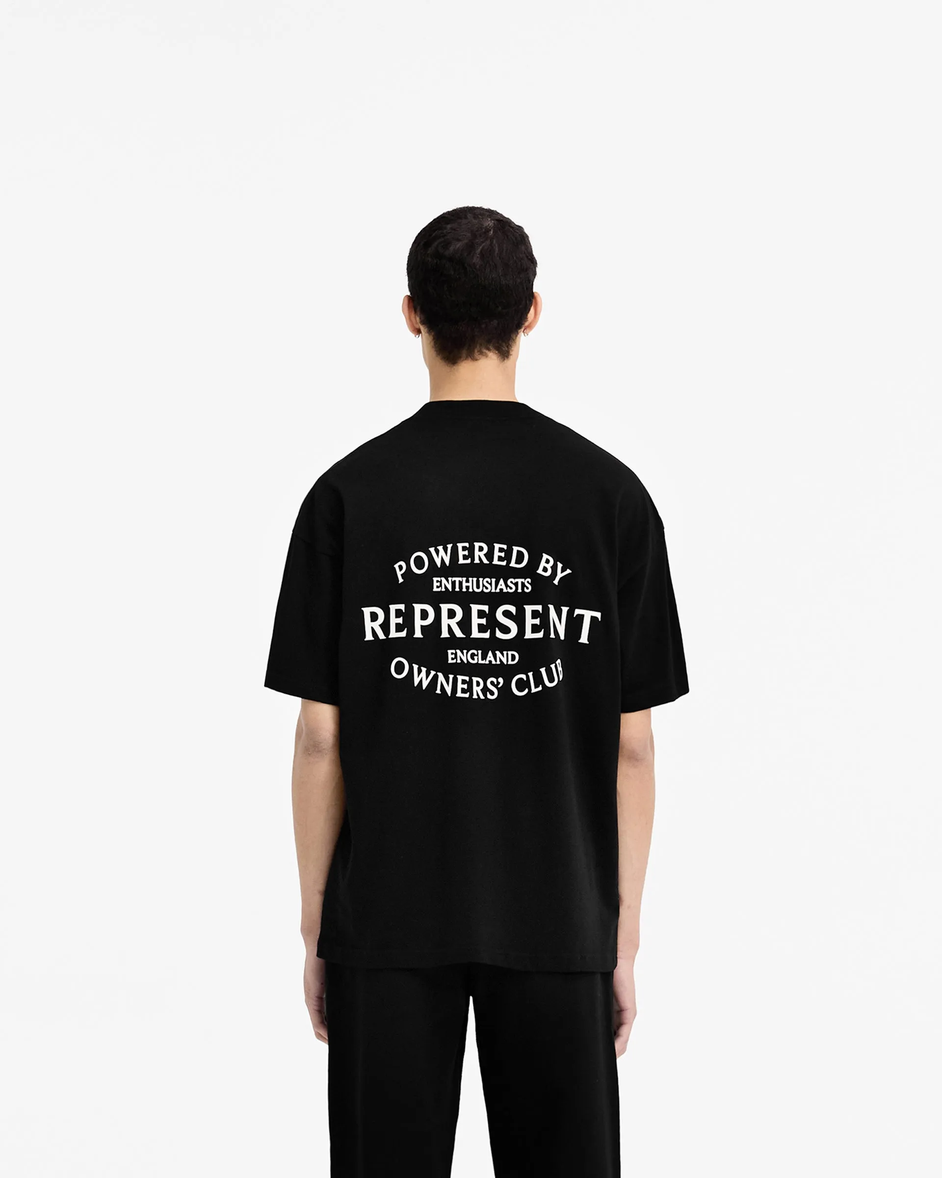 Represent Owners Club Stamp T-Shirt - Jet Black sold by Represent product image thumbnail 5