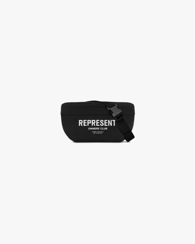 Represent Owners Club Cross Body Bag - Black sold by Represent