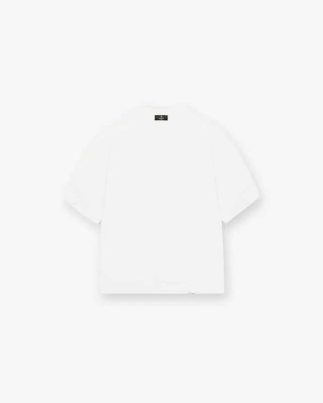 Initial Boxy T-Shirt - Flat White sold by Represent