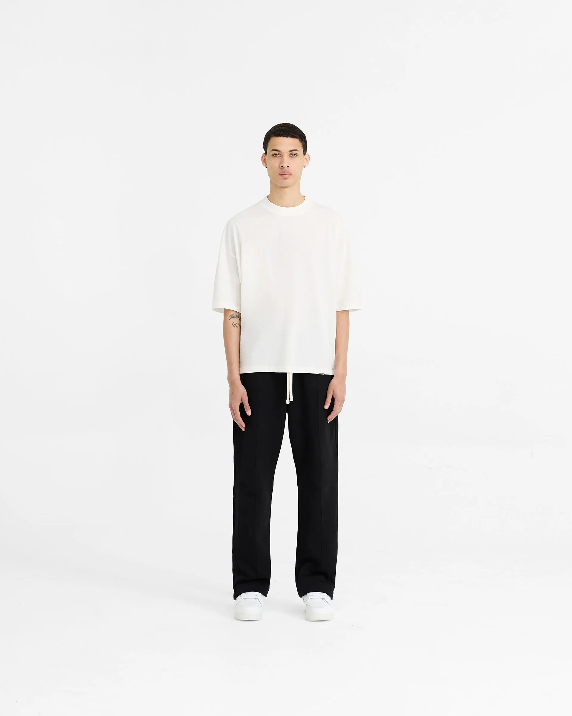 Initial Boxy T-Shirt - Flat White sold by Represent product image thumbnail 5