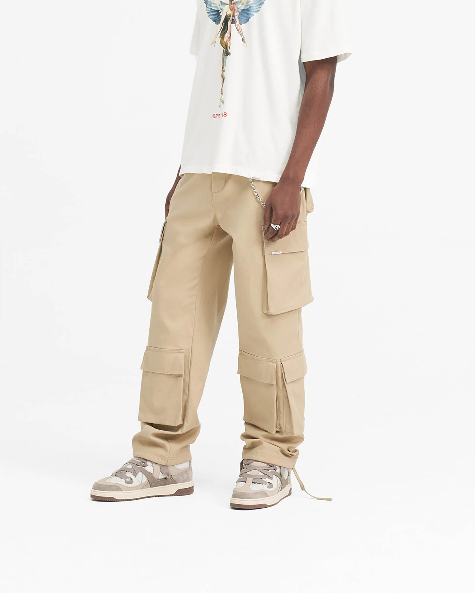 Baggy Cargo Pant - Sandstone sold by Represent product image thumbnail 2