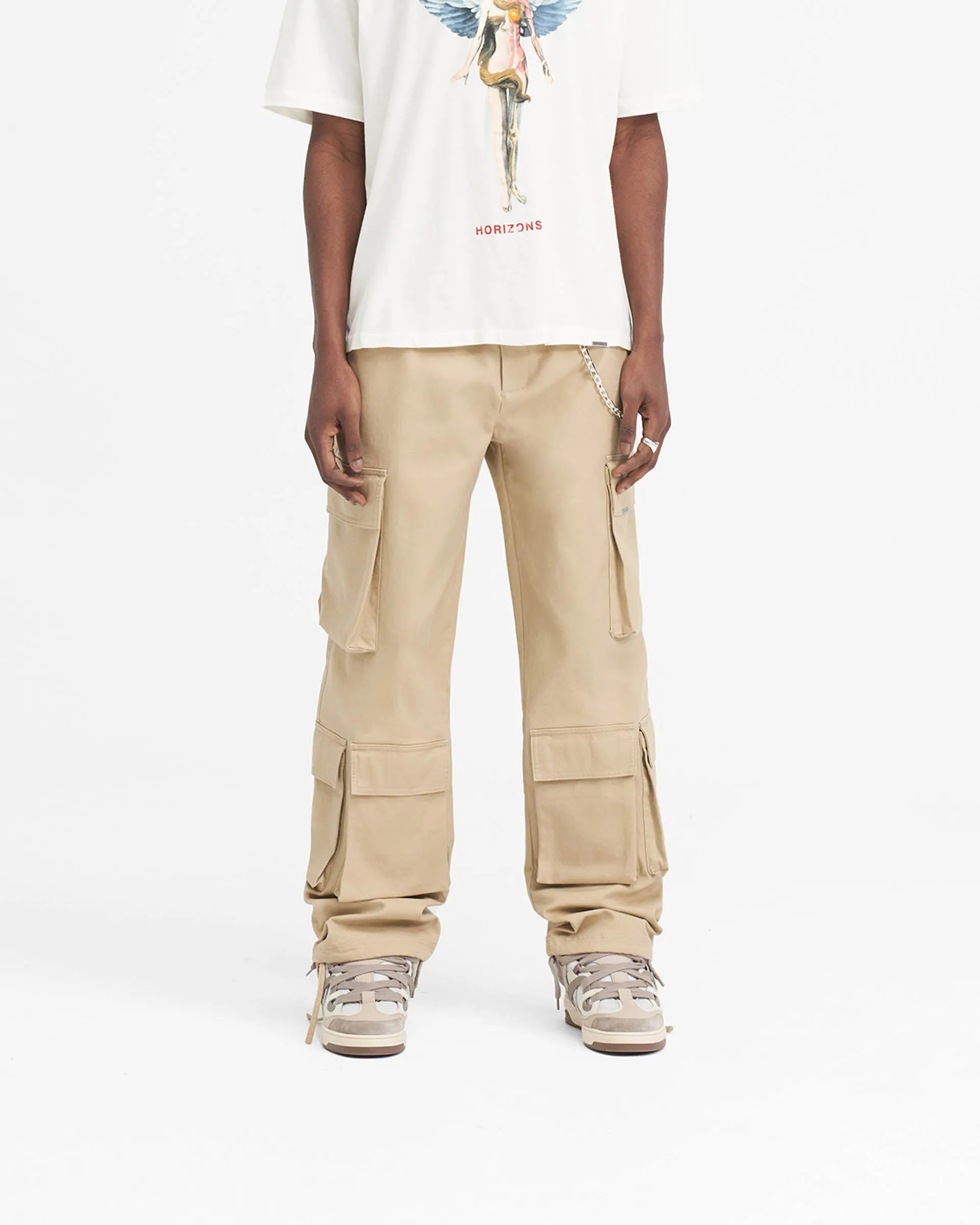 Baggy Cargo Pant - Sandstone sold by Represent product image thumbnail 3