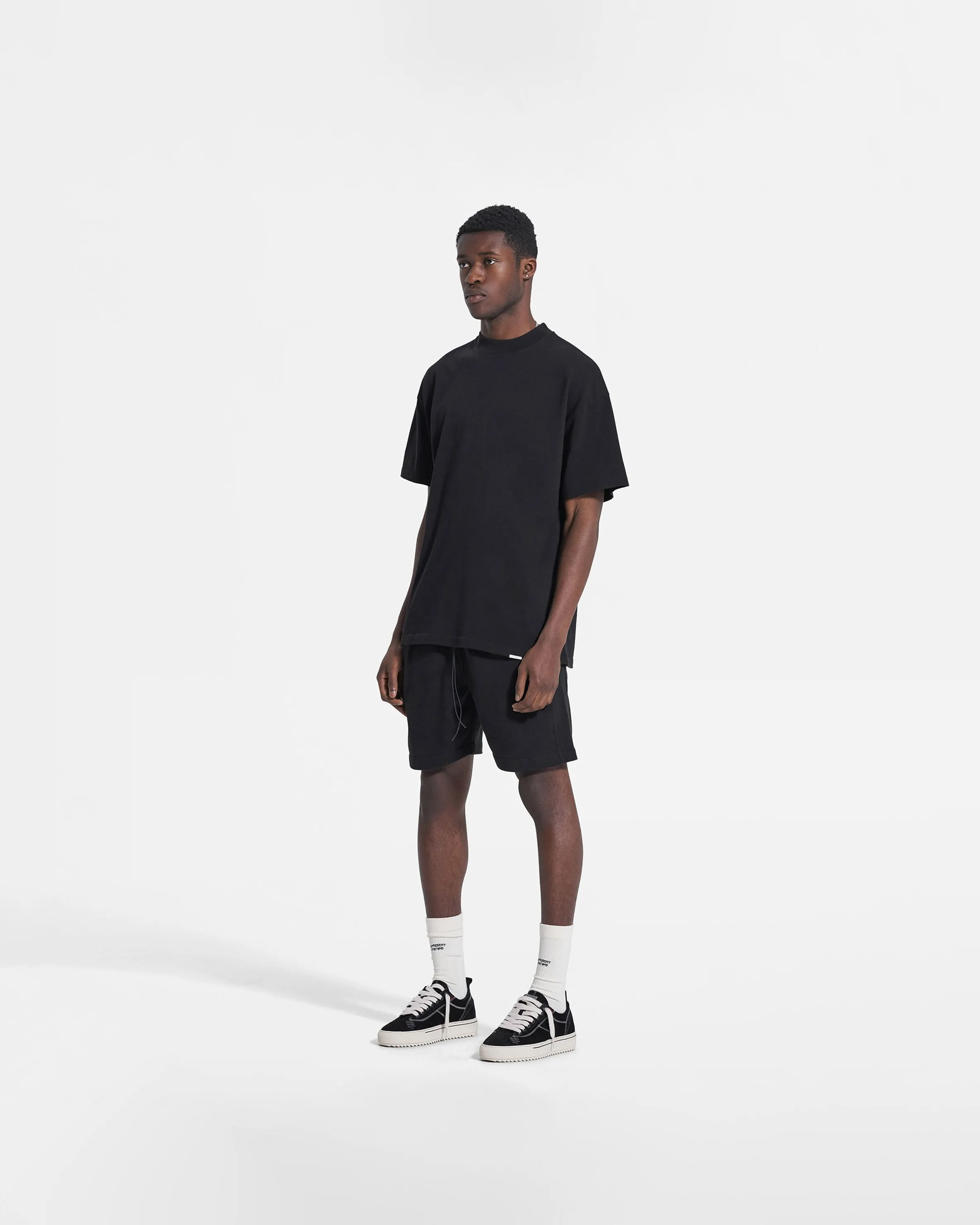 Blank T-shirt - Jet Black sold by Represent product image thumbnail 5