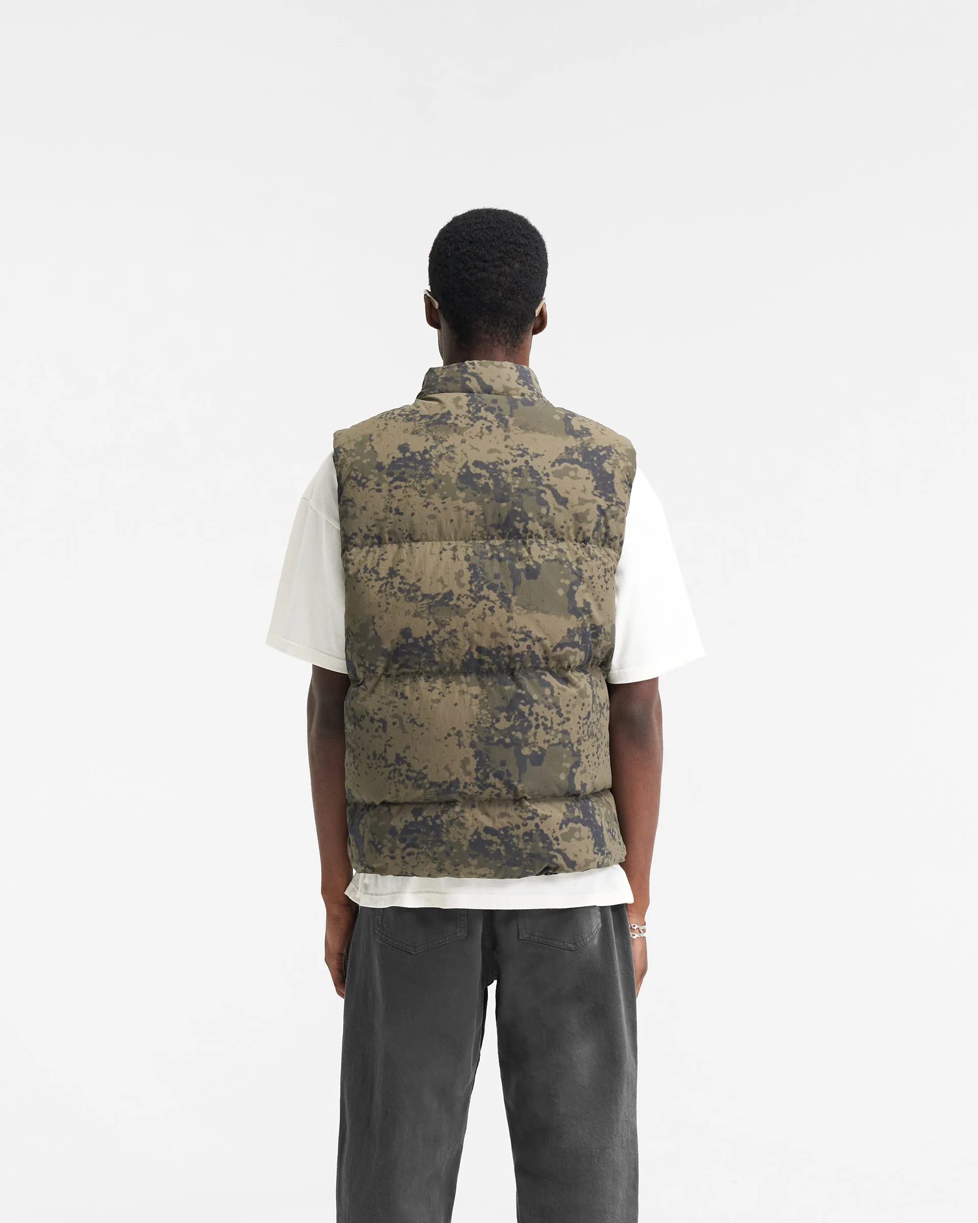 Puffer Gilet - Camo sold by Represent product image thumbnail 3