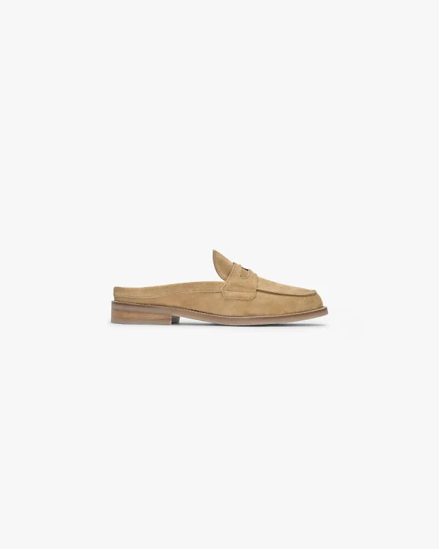Womens Represent X Duke + Dexter Mule Loafer - Barley sold by Represent