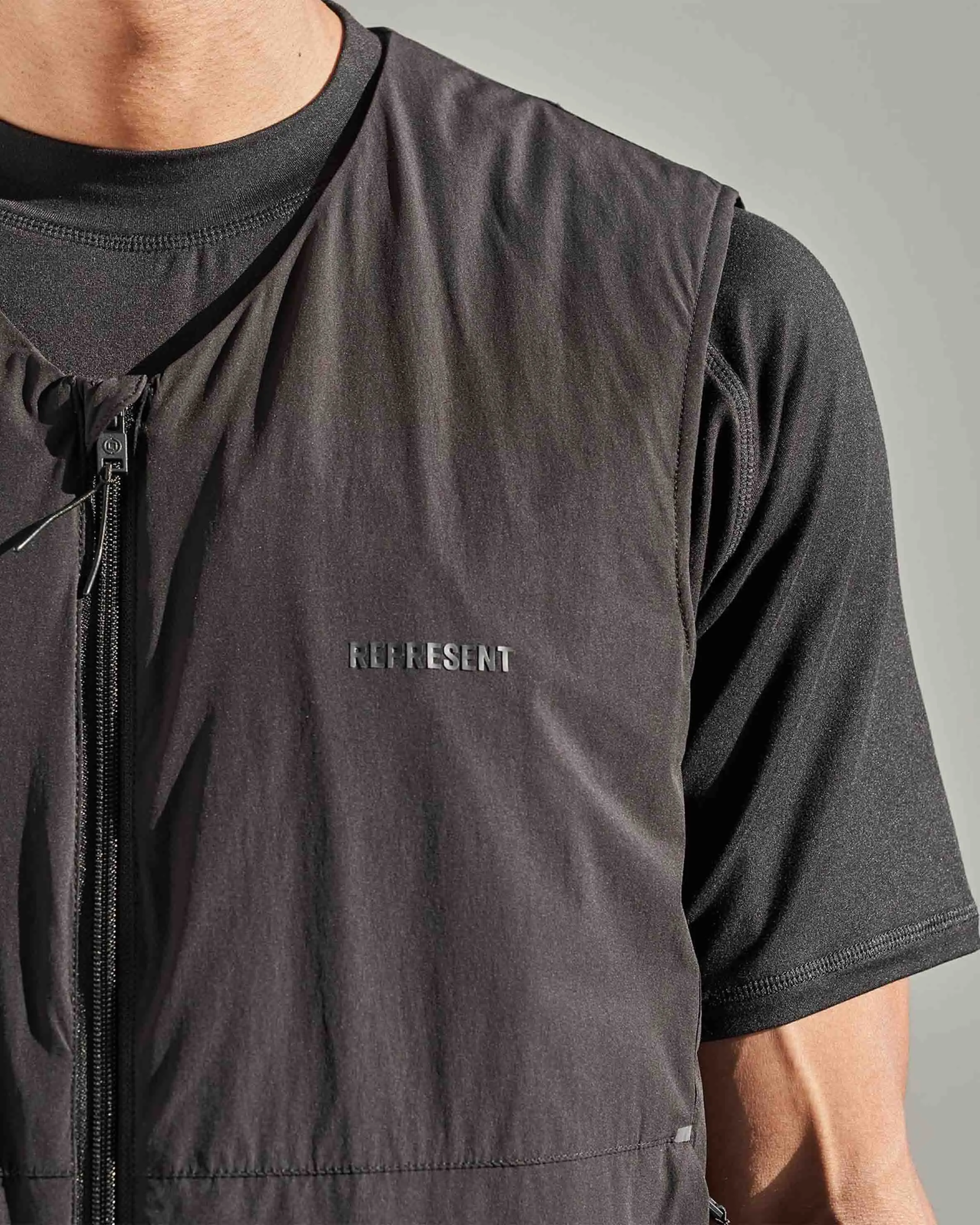 247 Techne Gilet - Black sold by Represent product image thumbnail 5