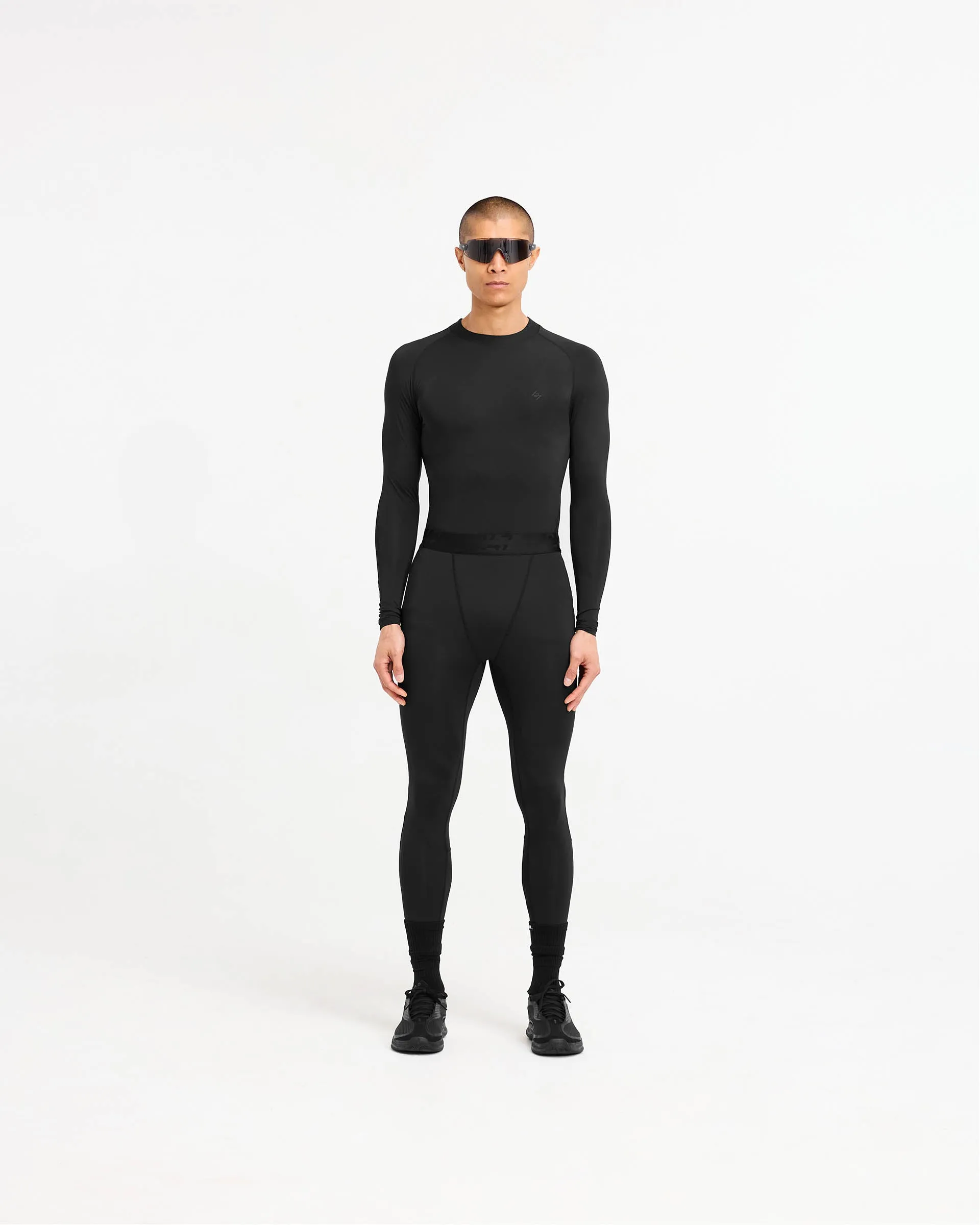 247 Compound Long Sleeve T-Shirt - Black sold by Represent product image thumbnail 5