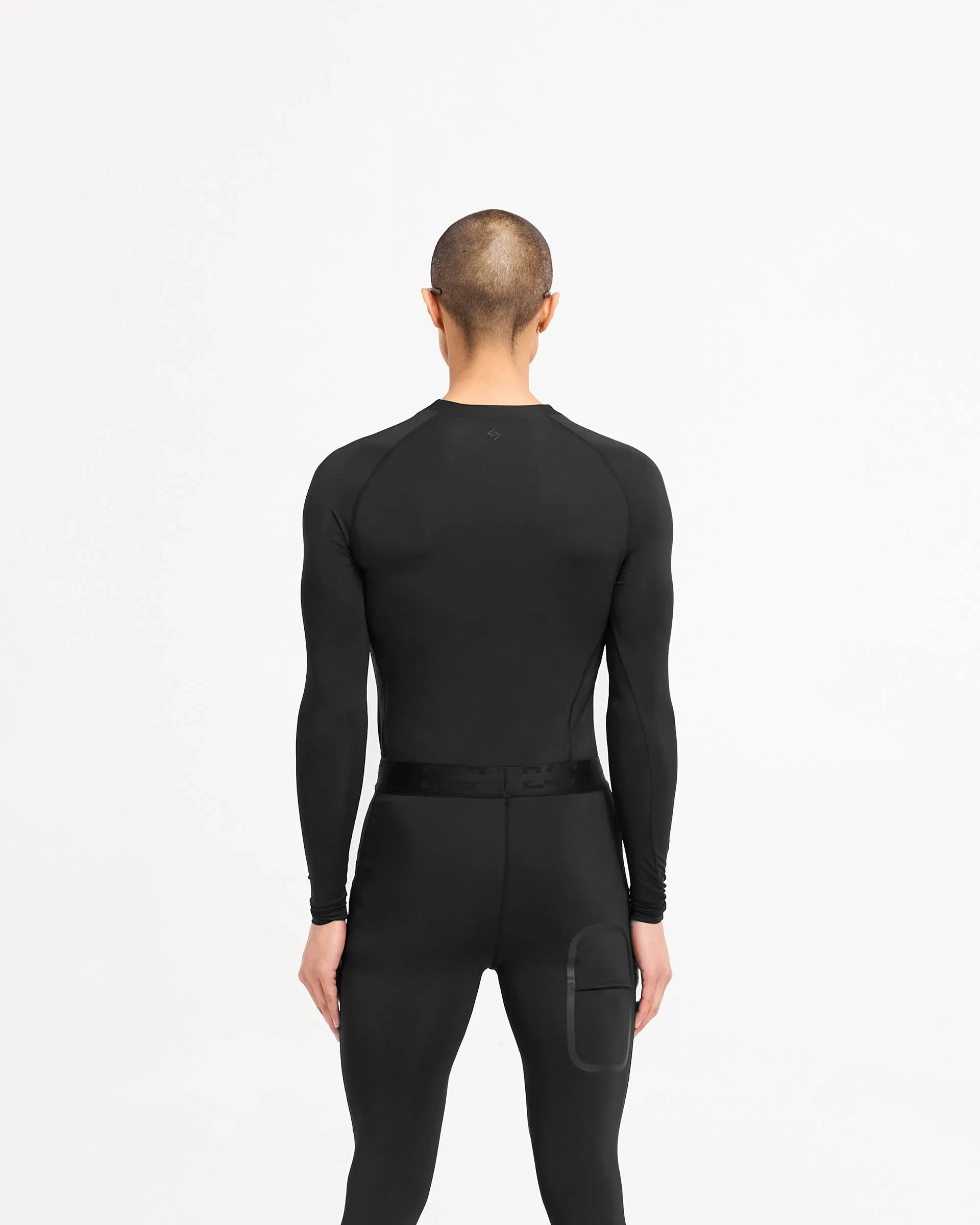 247 Compound Long Sleeve T-Shirt - Black sold by Represent product image thumbnail 4