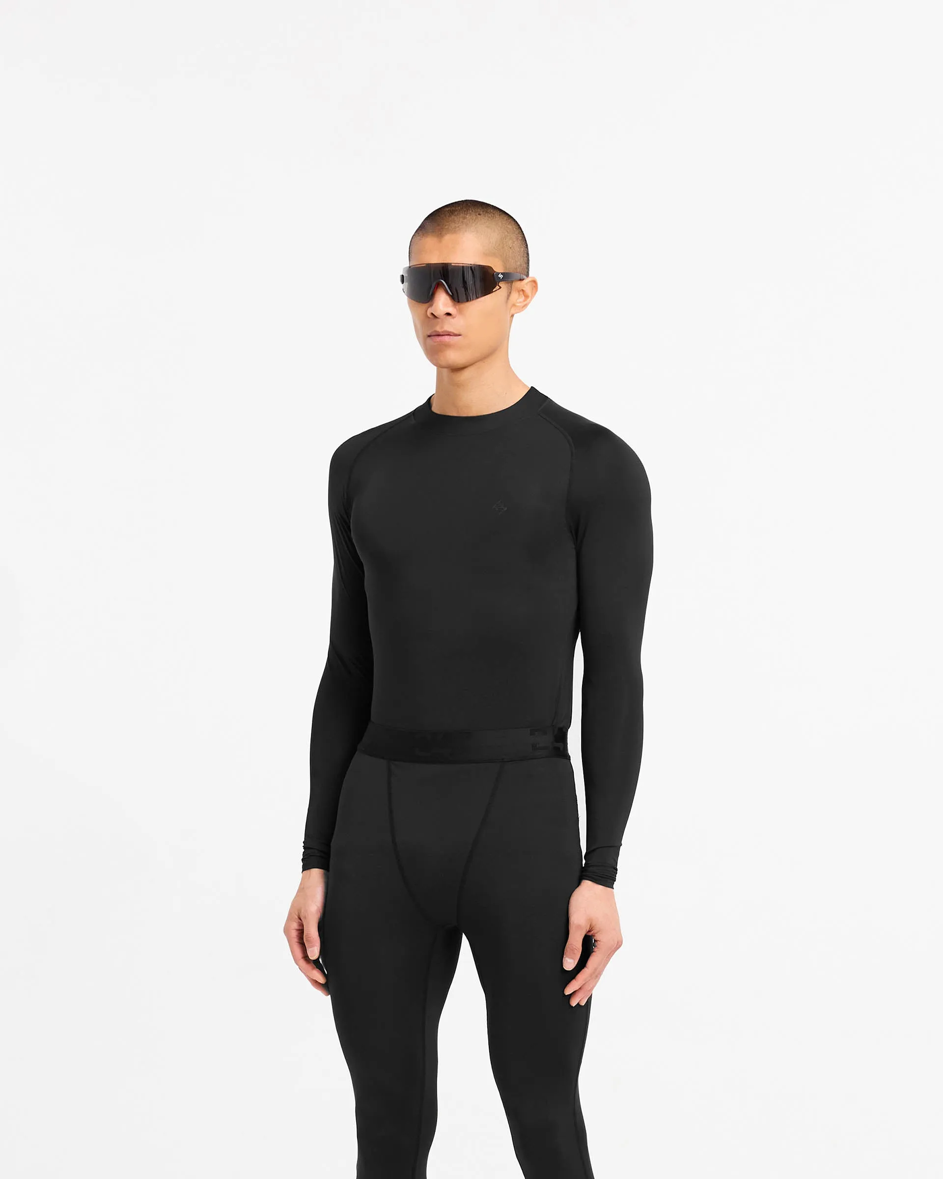 247 Compound Long Sleeve T-Shirt - Black sold by Represent product image thumbnail 2