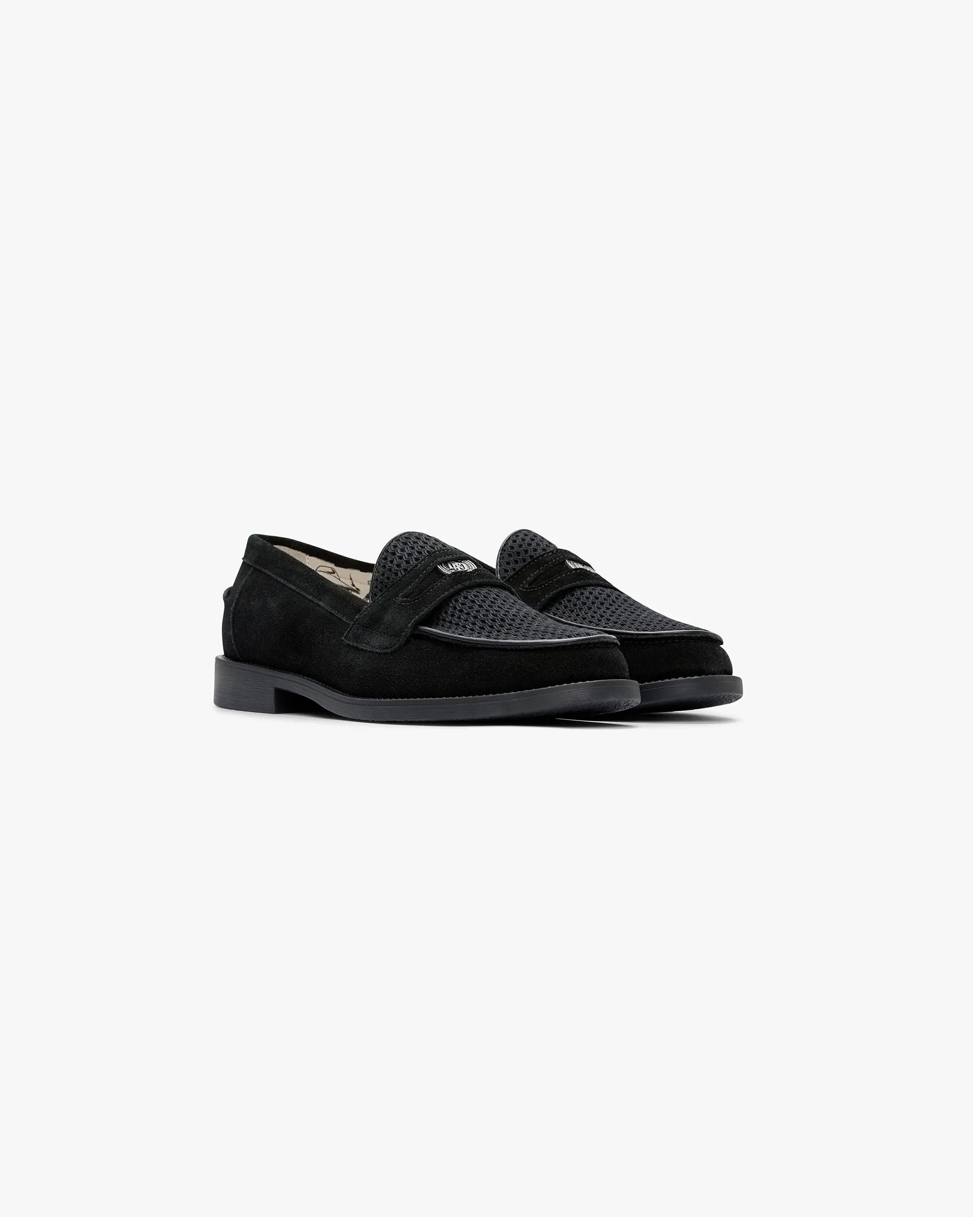 Represent X Duke + Dexter Suede Rattan Penny - Black sold by Represent product image thumbnail 2