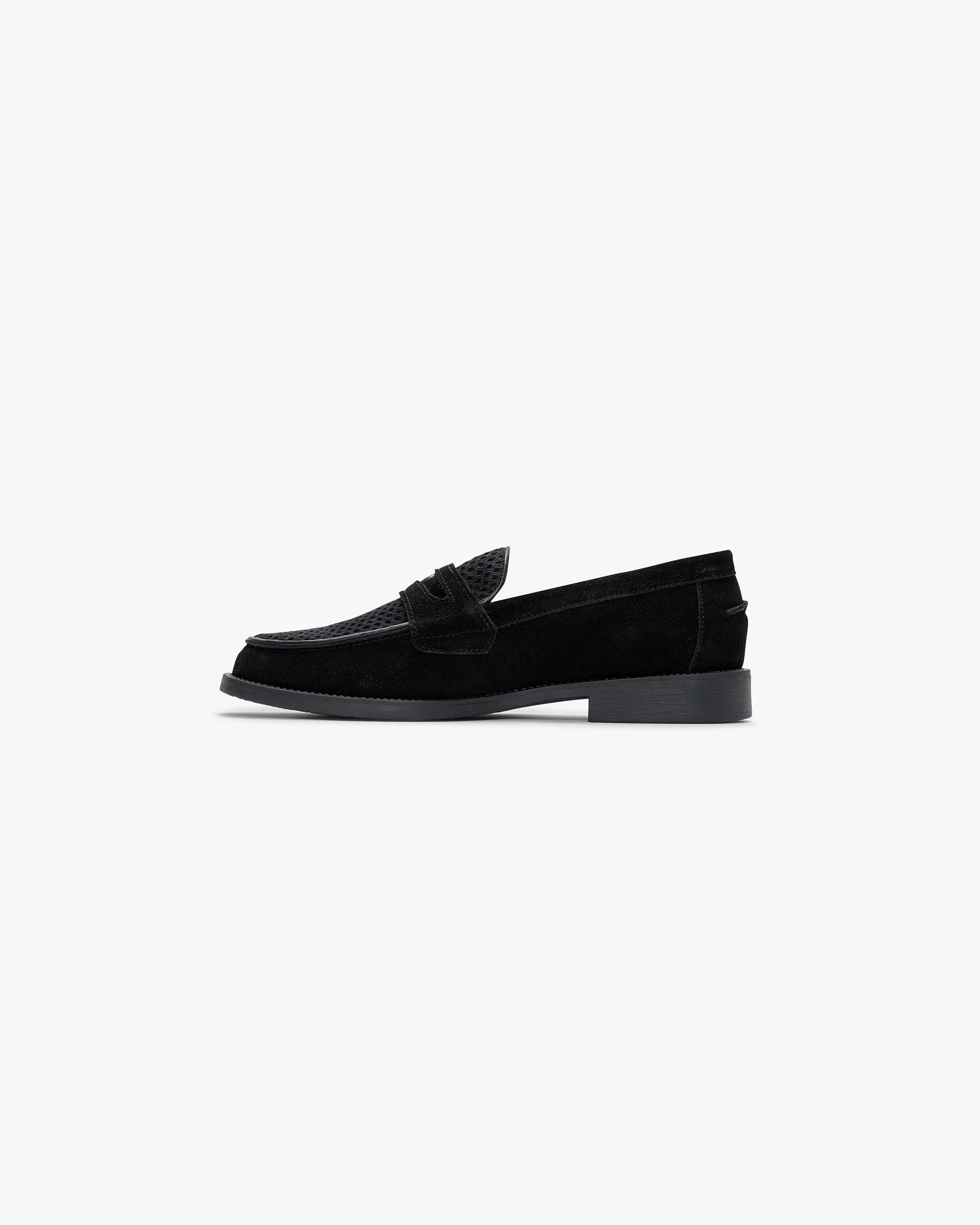 Represent X Duke + Dexter Suede Rattan Penny - Black sold by Represent product image thumbnail 3