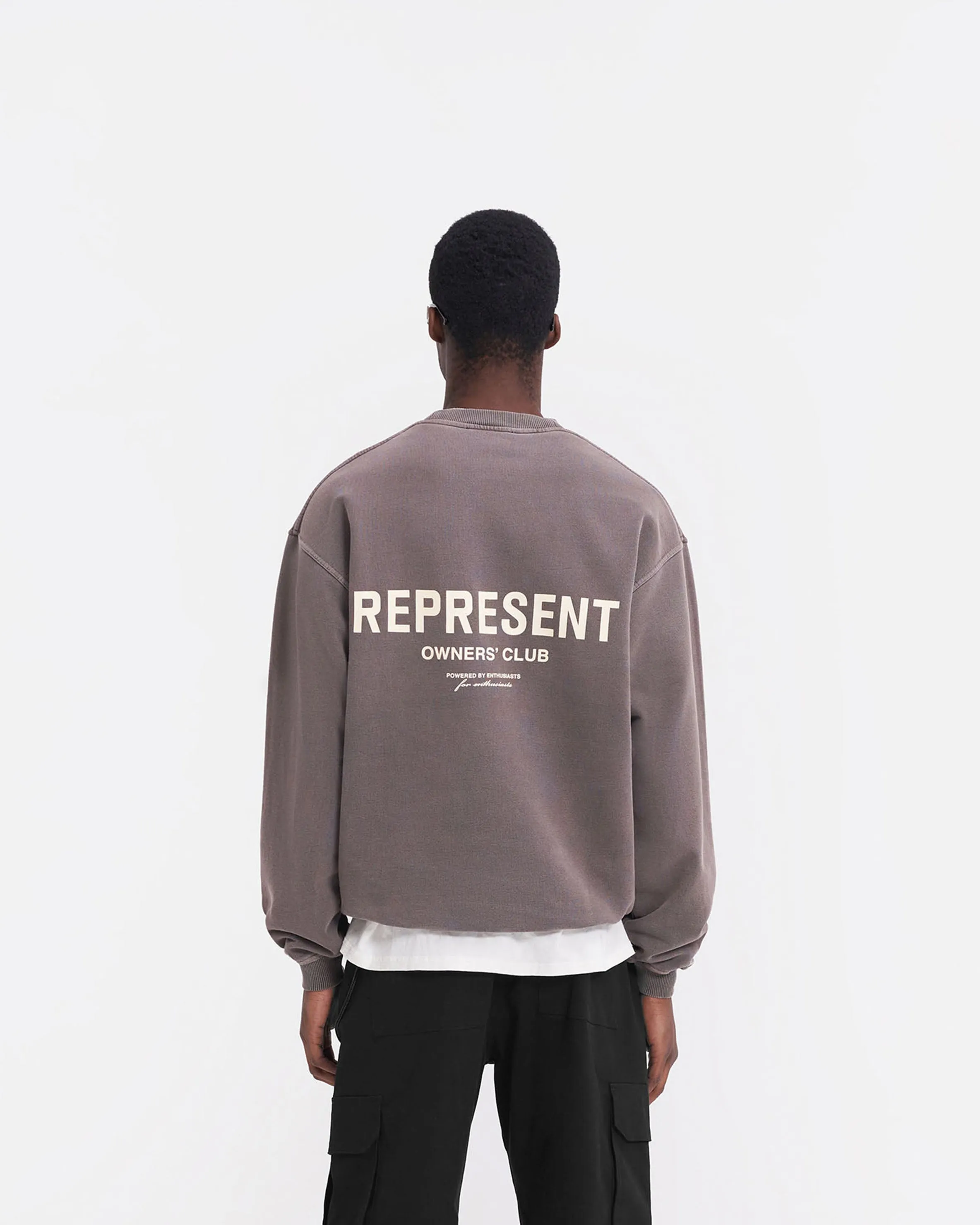 Represent Owners Club Sweater - Fog sold by Represent product image thumbnail 5
