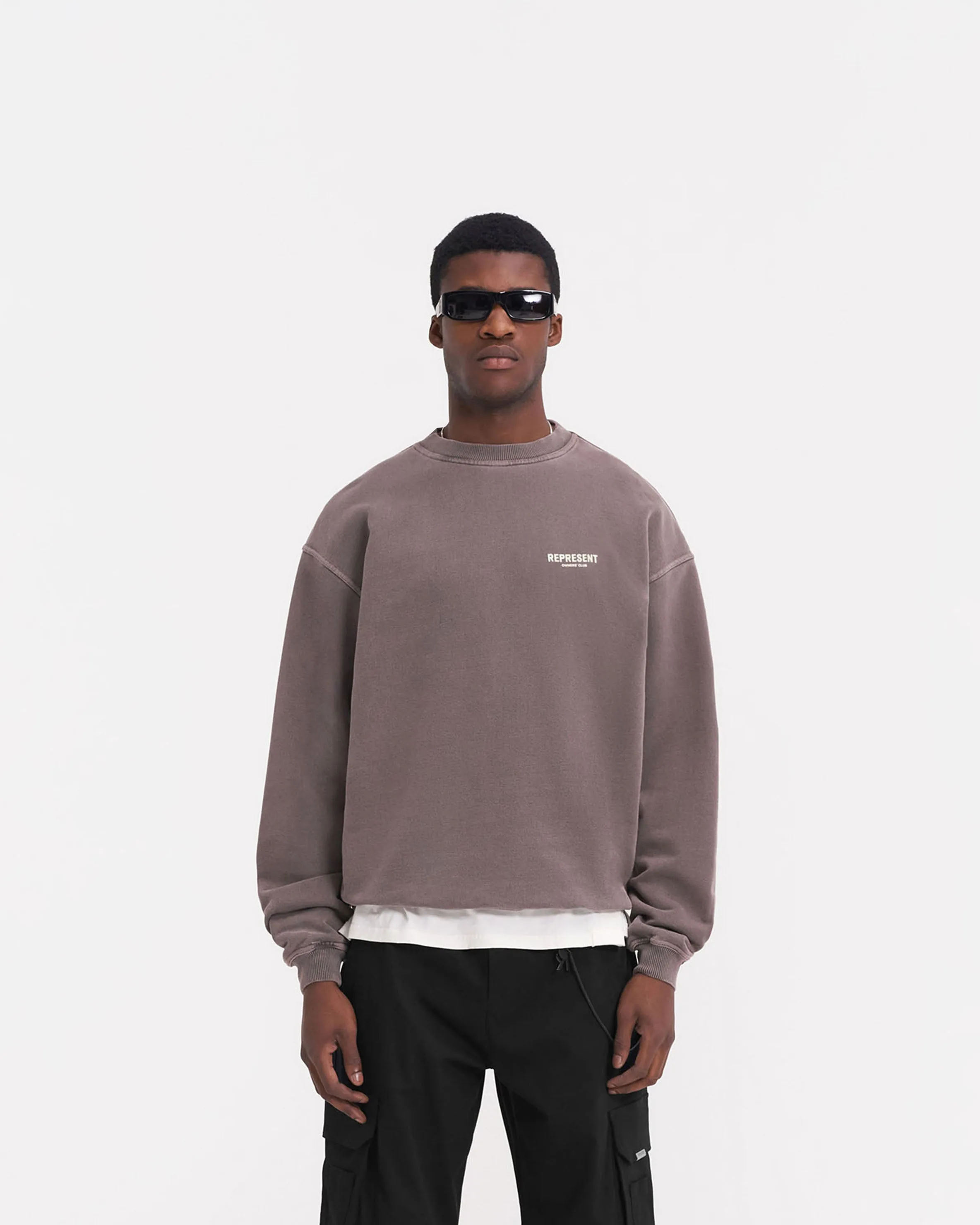 Represent Owners Club Sweater - Fog sold by Represent product image thumbnail 3
