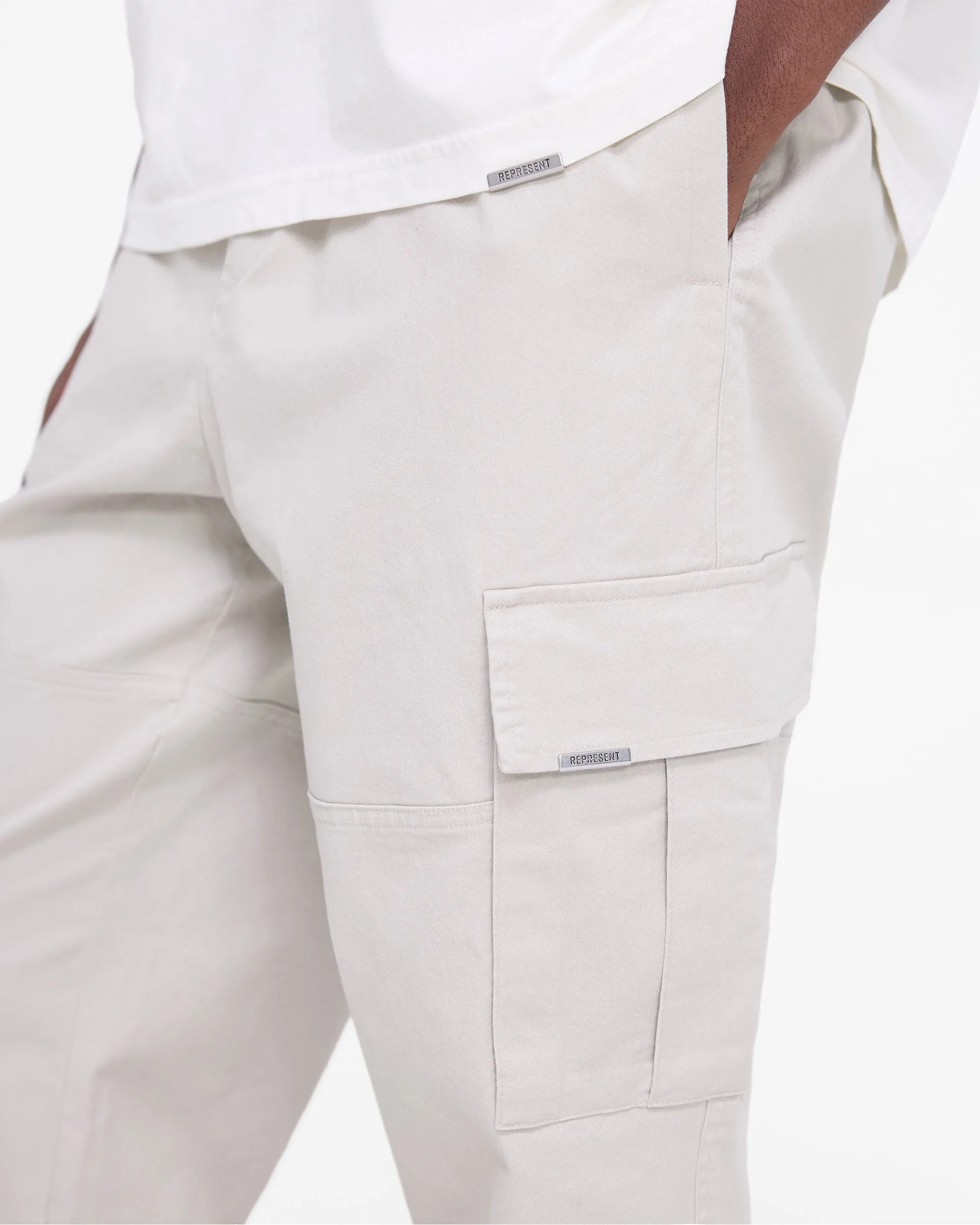 Cargo Pant - Stone sold by Represent product image thumbnail 5