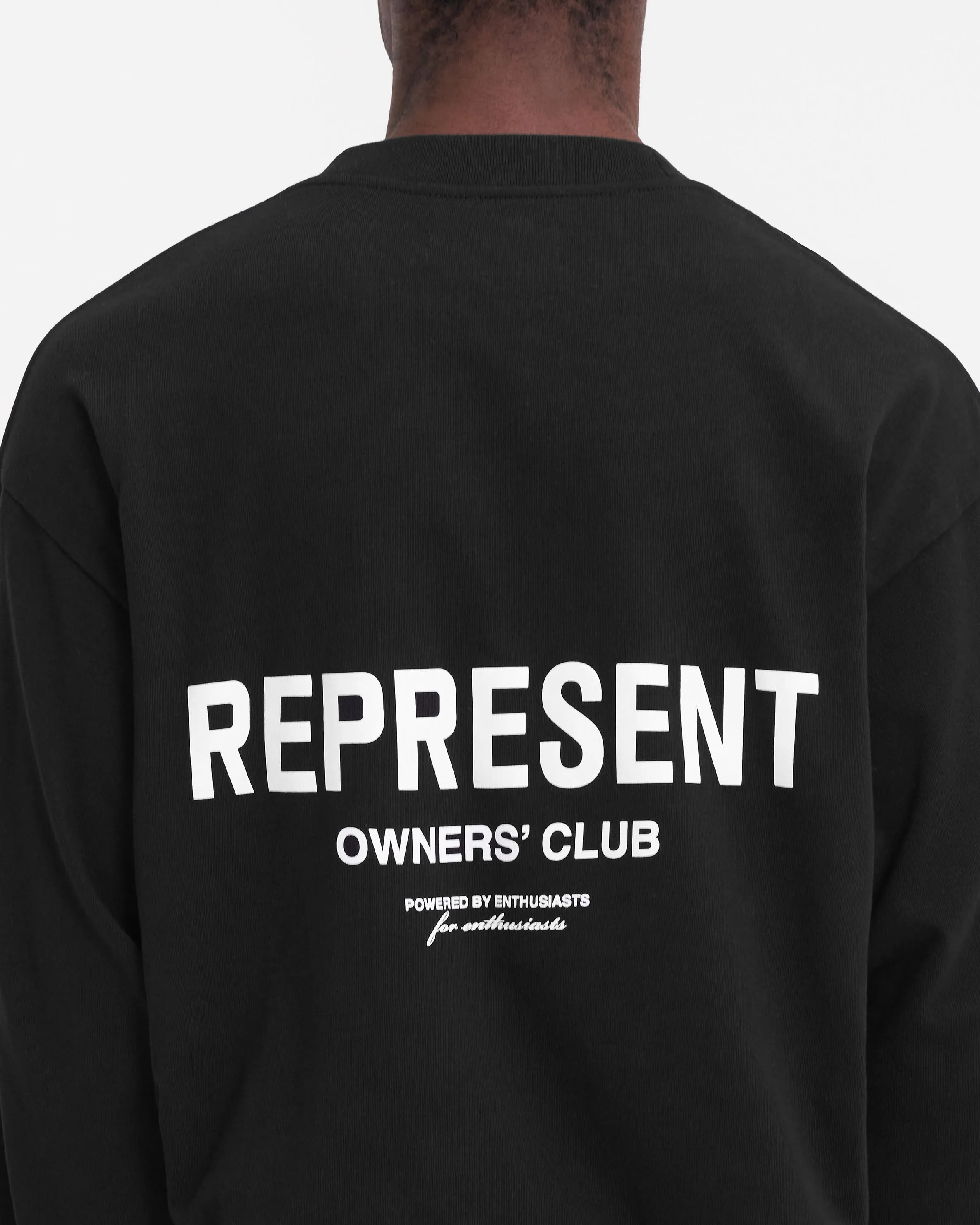 Represent Owners Club Long Sleeve T-Shirt - Black sold by Represent product image thumbnail 5