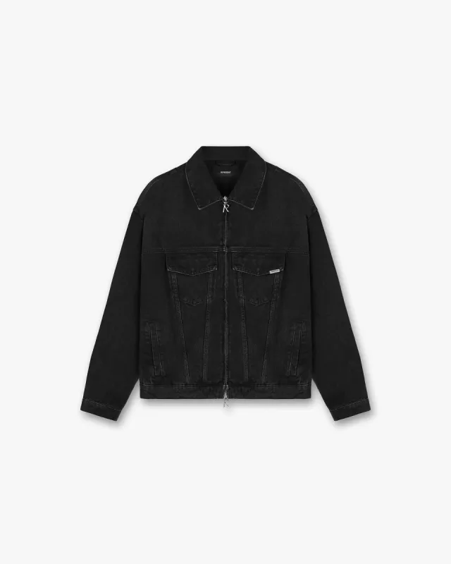 R4 Denim Jacket - Black sold by Represent