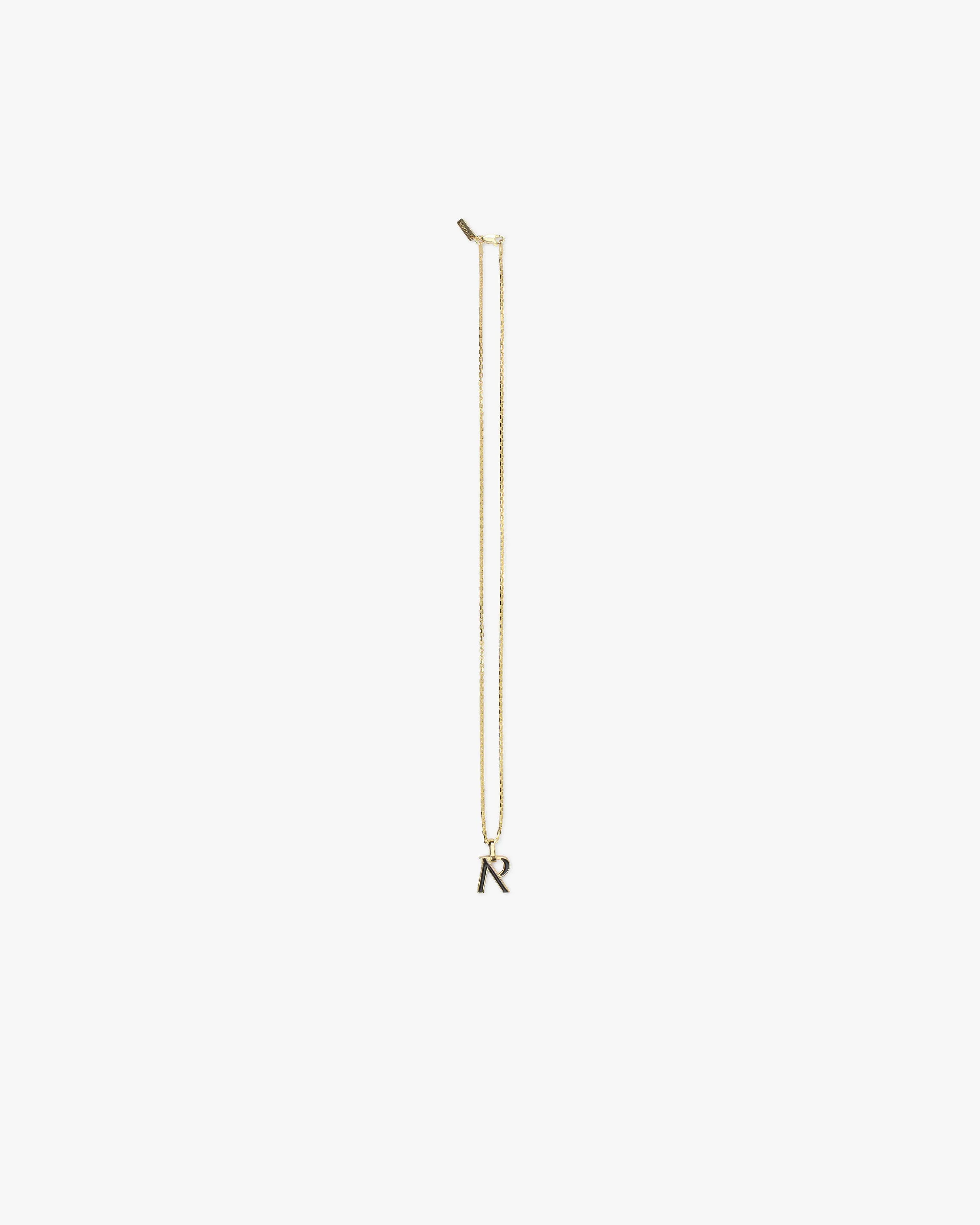 R Pendant - Gold Plated sold by Represent