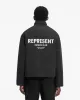 Represent Owners Club Wadded Jacket - Black sold by Represent