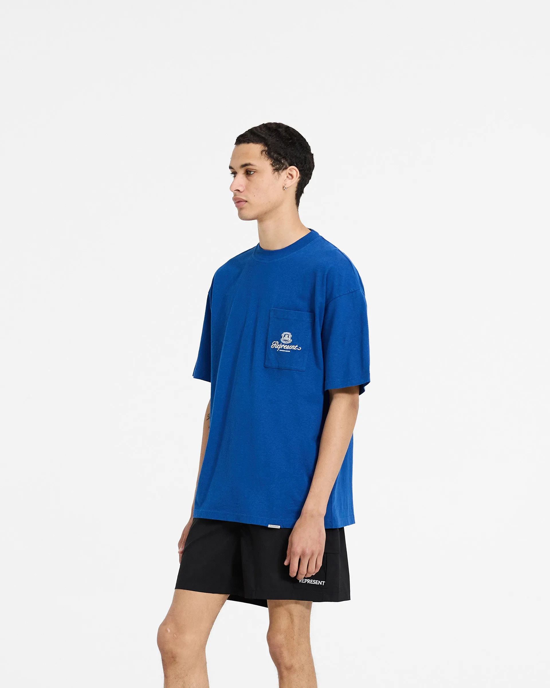 Permanent Vacation Pocket T-Shirt - Royal Blue sold by Represent product image thumbnail 2