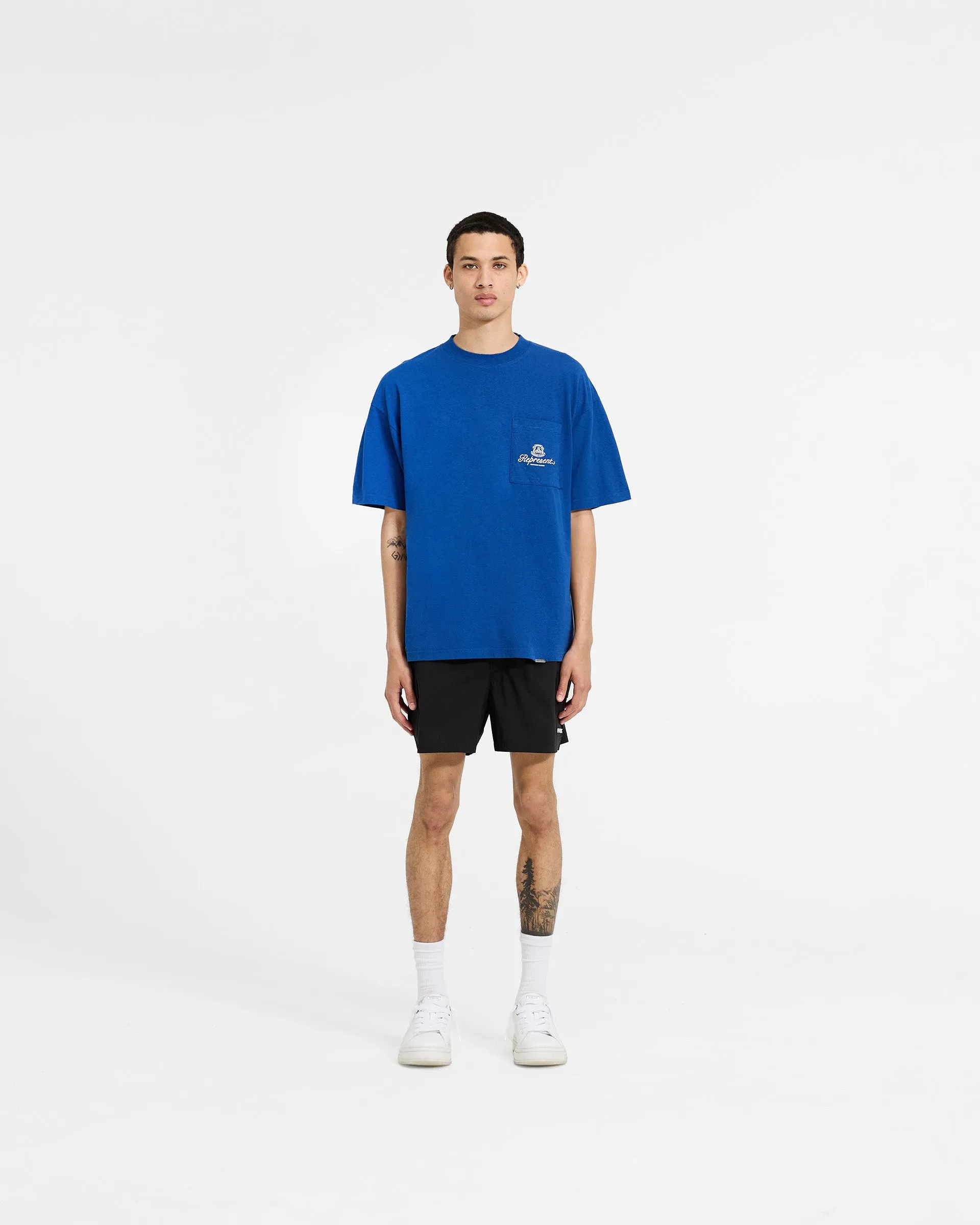 Permanent Vacation Pocket T-Shirt - Royal Blue sold by Represent product image thumbnail 5