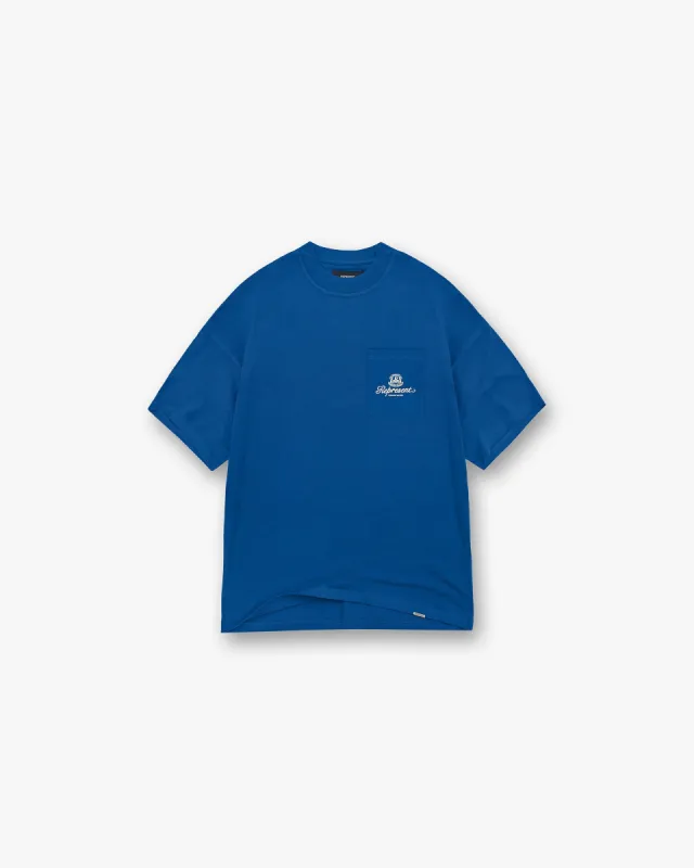 Permanent Vacation Pocket T-Shirt - Royal Blue sold by Represent