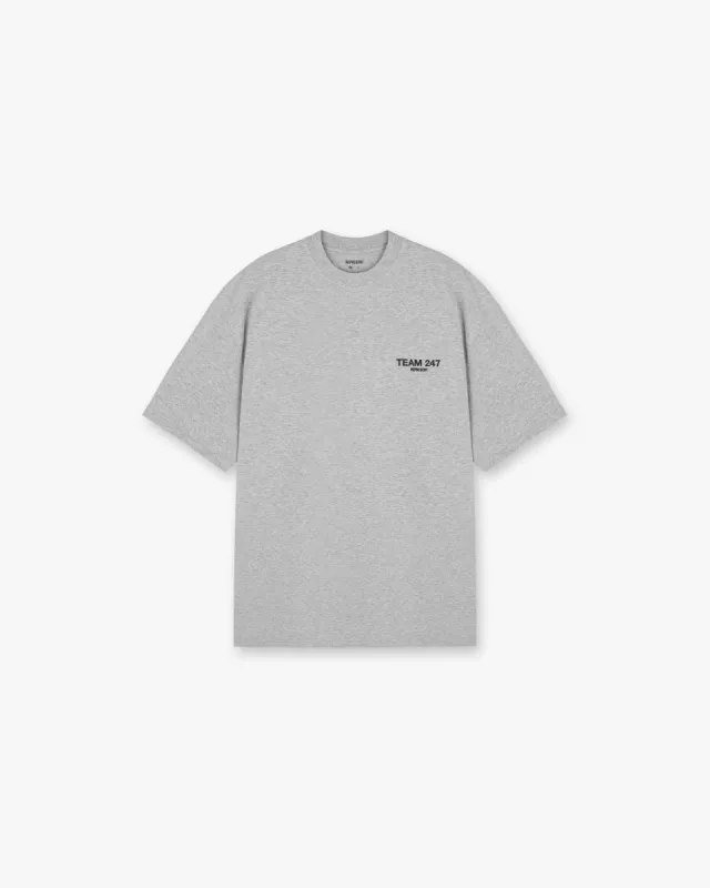 Team 247 Oversized T-Shirt - Ash Grey sold by Represent