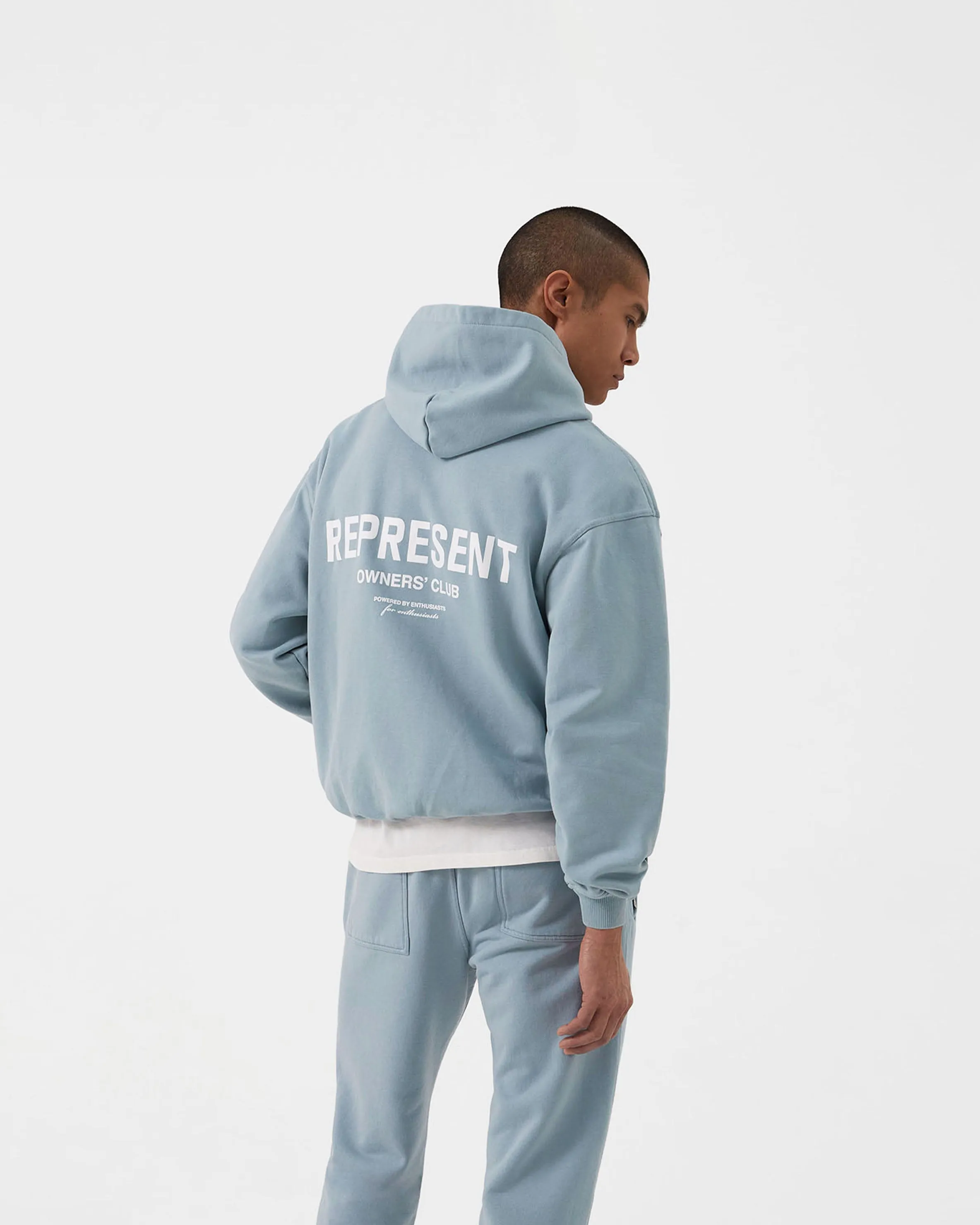 Represent Owners Club Hoodie - Powder Blue sold by Represent product image thumbnail 4