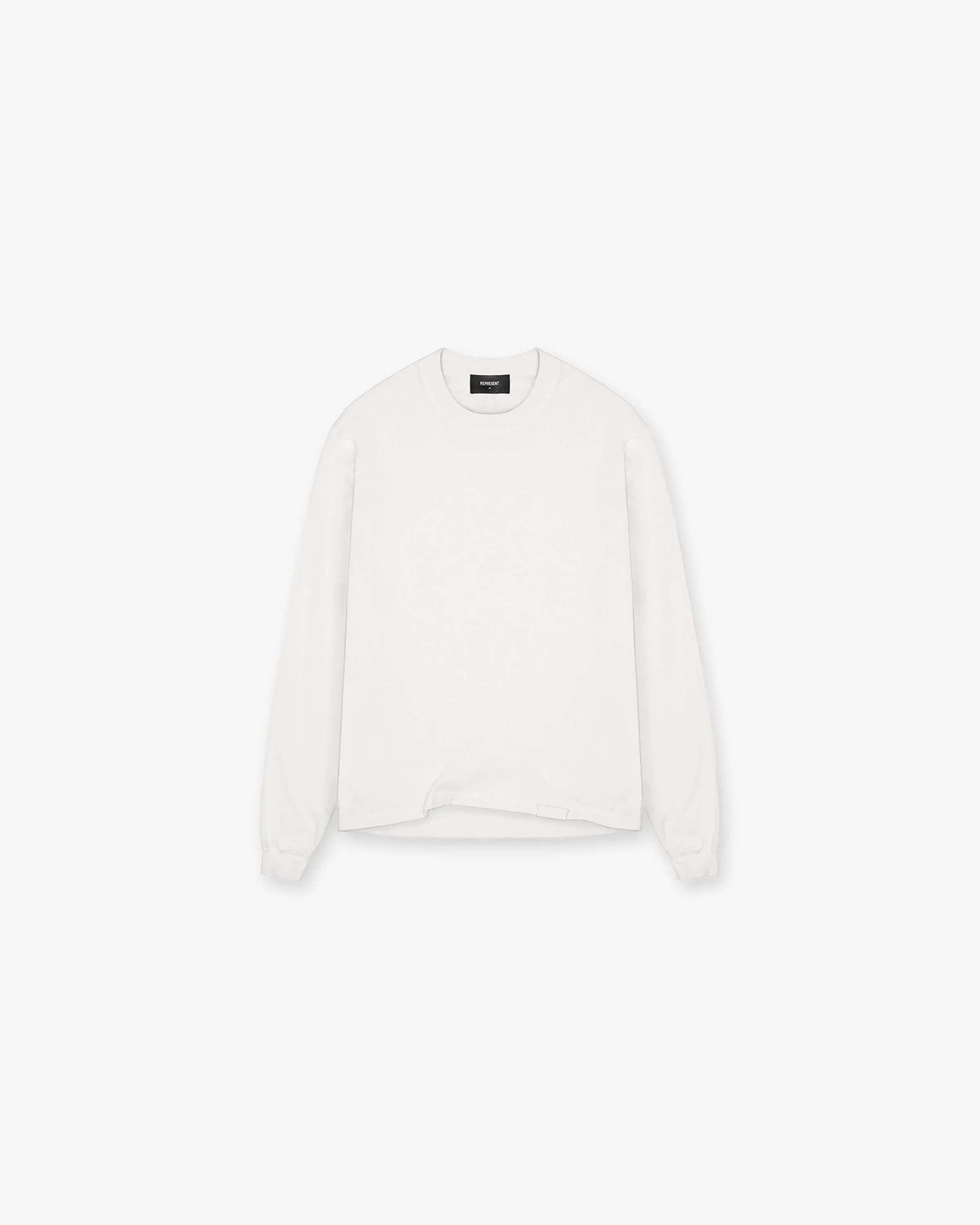 Initial Long Sleeve T-Shirt - Flat White sold by Represent