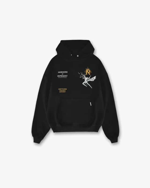 Icarus Hoodie - Jet Black sold by Represent