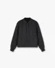 Cropped Dress Shirt - Black Pinstripe sold by Represent