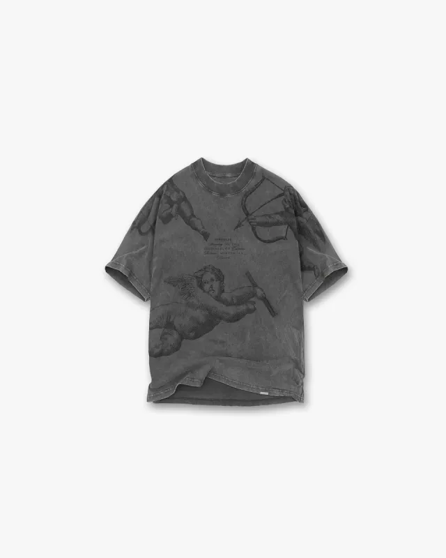 Cherub All Over T-Shirt - Vintage Grey sold by Represent